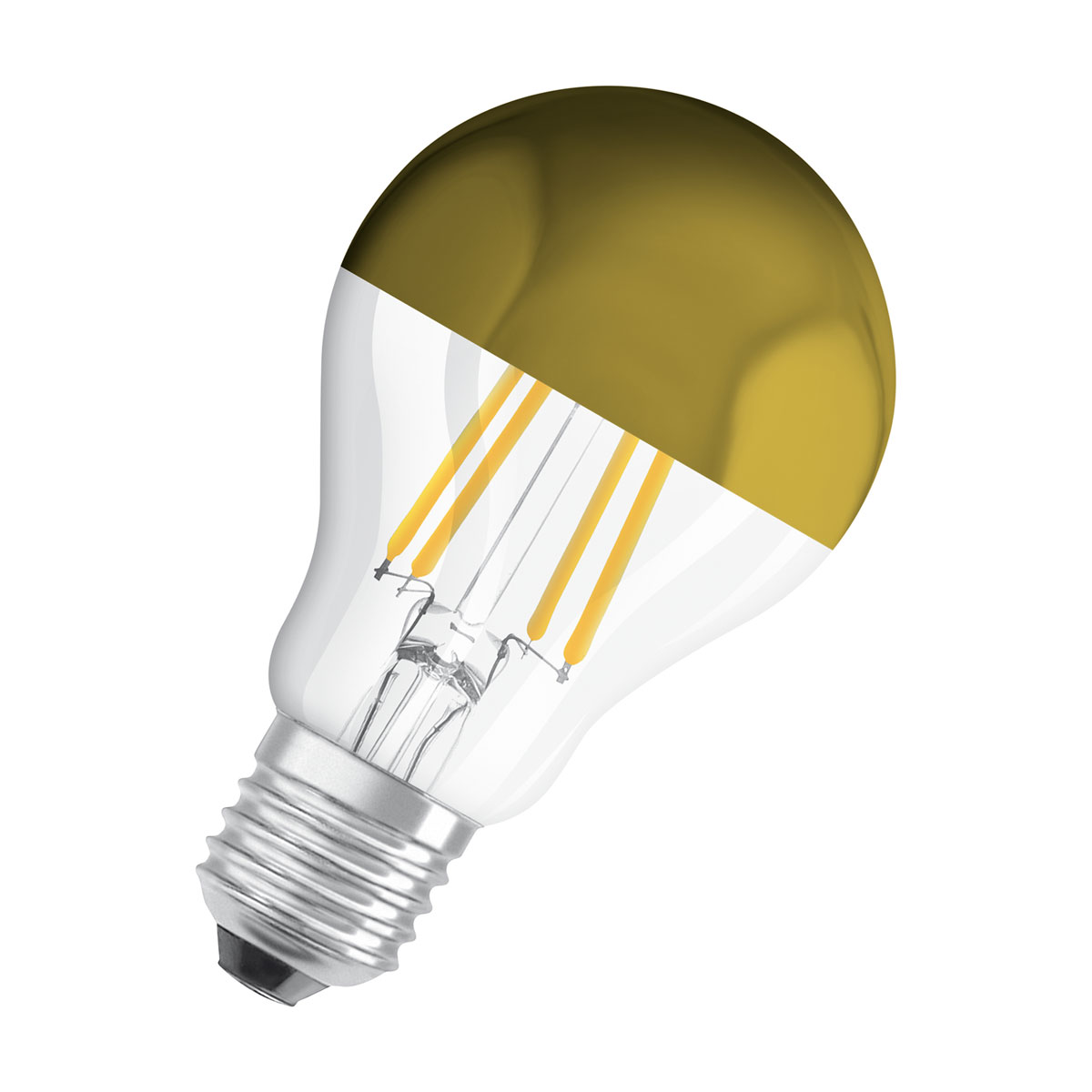 Osram LED-Leuchtmittel gold warmweiß E27 50W Bild 1
