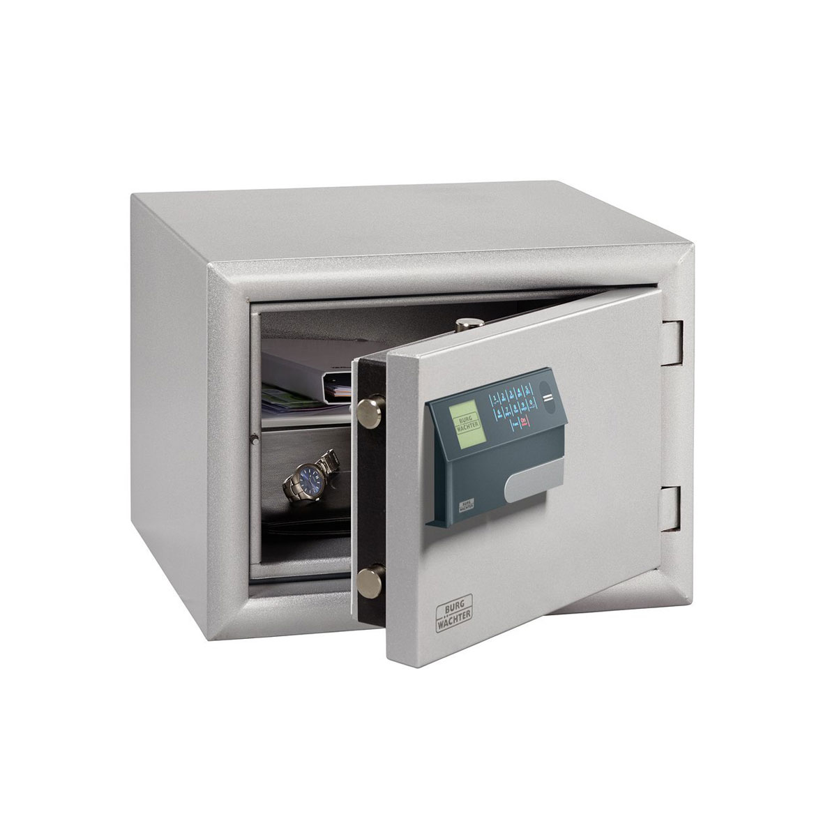 Burg Wächter Wertschutzschrank MTD 740 E FP 50 x 38 x 46,2 cm silber