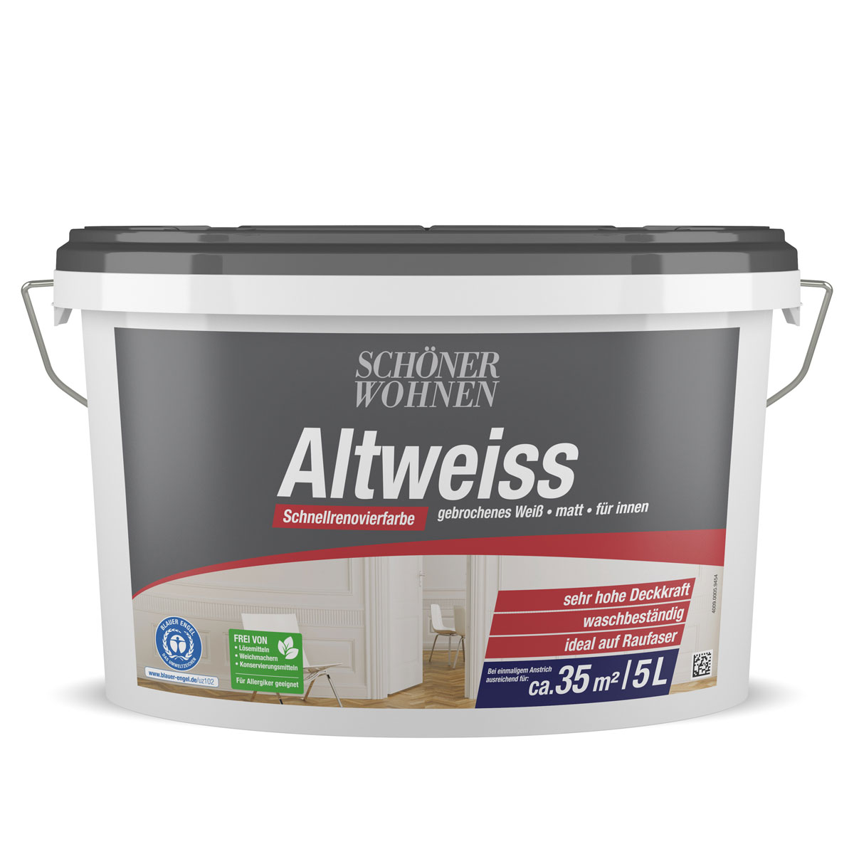 Schöner Wohnen Farbe Altweiß 5 L