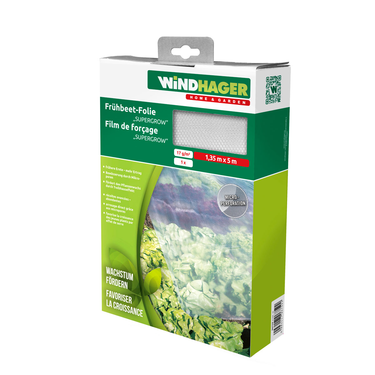 Windhager  Frühbeet-Folie Supergrow 5x1,35 m Bild 5
