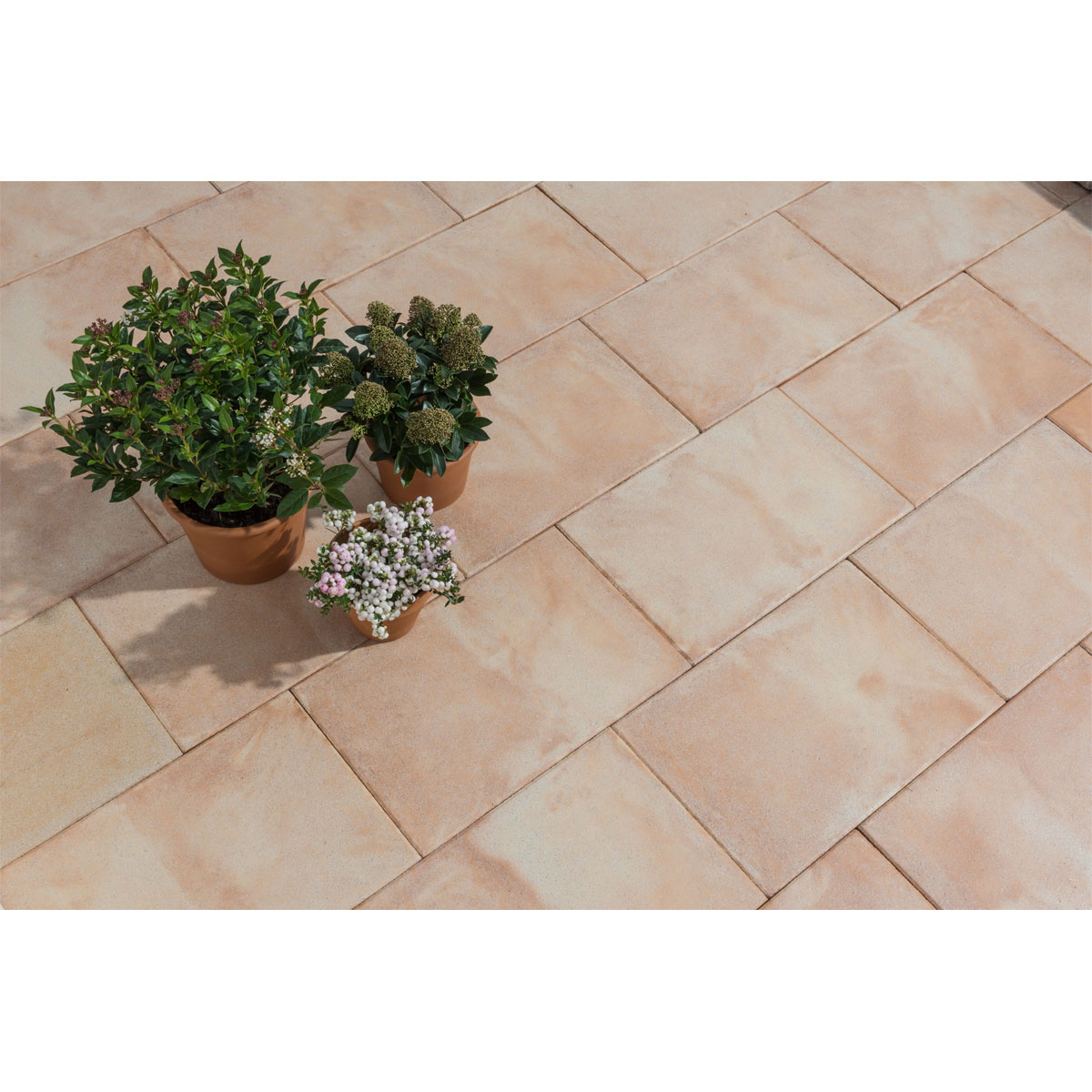 Diephaus  Terrassenplatte Ocker-Gelb-Rose 60 x 40 x 4 cm Bild 2