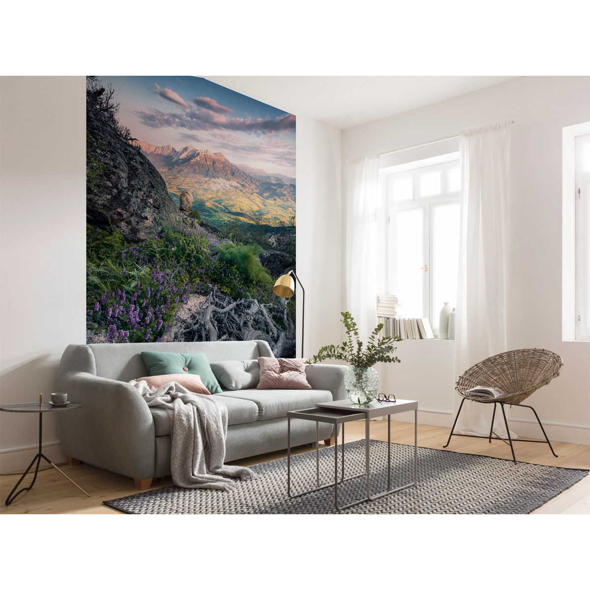 Komar  Vlies Fototapete Flowering Tales 200x280 cm