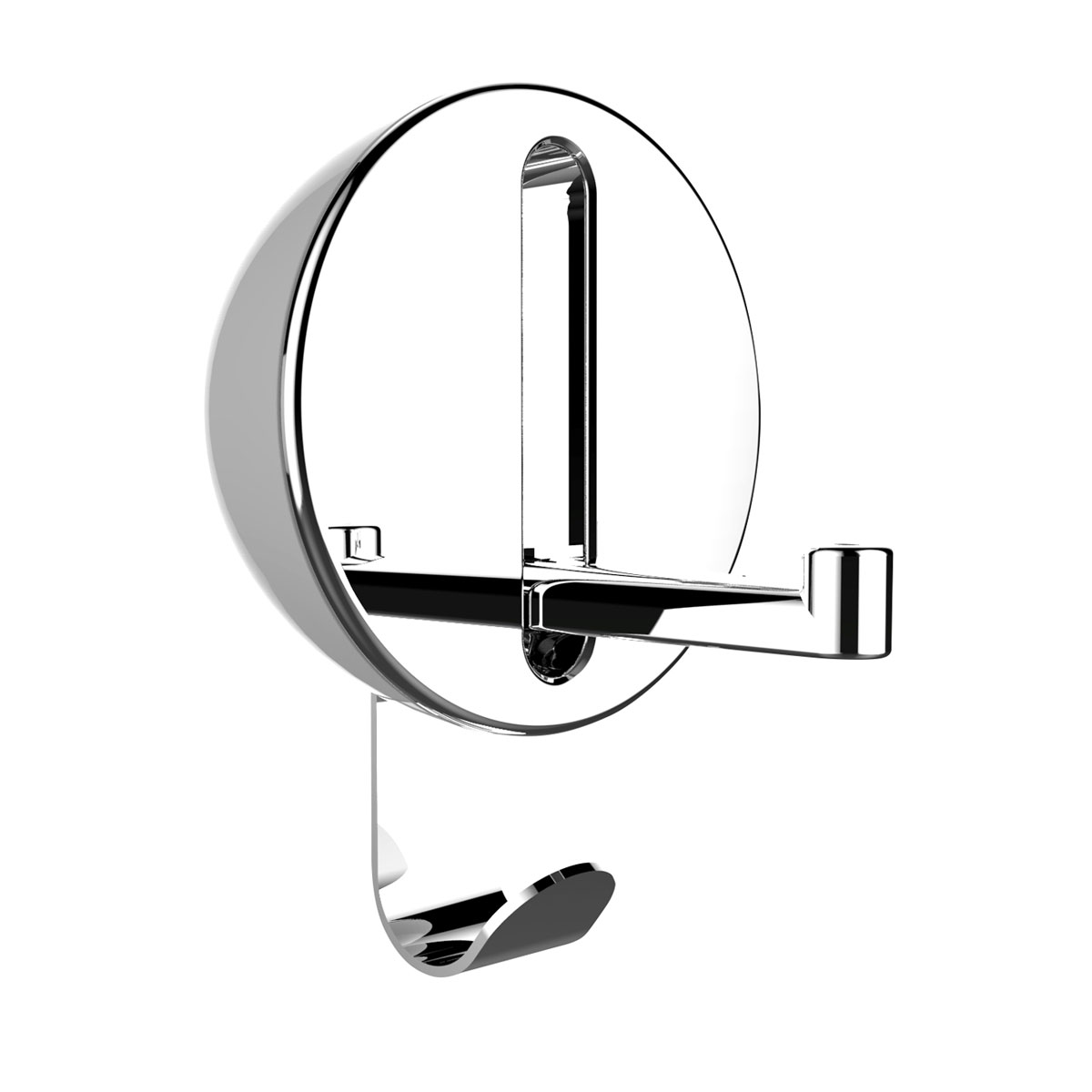 Wenko  Klapphaken Premium Delta Polarweiß Bild 1