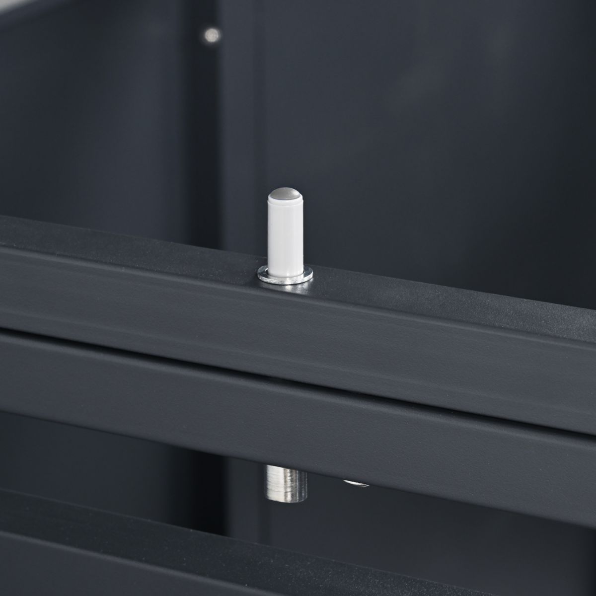 Westmann Mülltonnenbox Tonus 2 2 x 240L Anthrazit|80x132x116 cm Bild 9