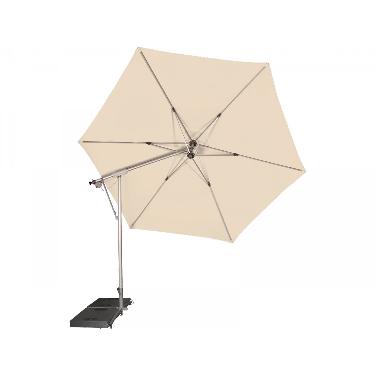 Doppler Sonnenschirm Sunline Pendelschirm II 290 cm Natur Bild 3