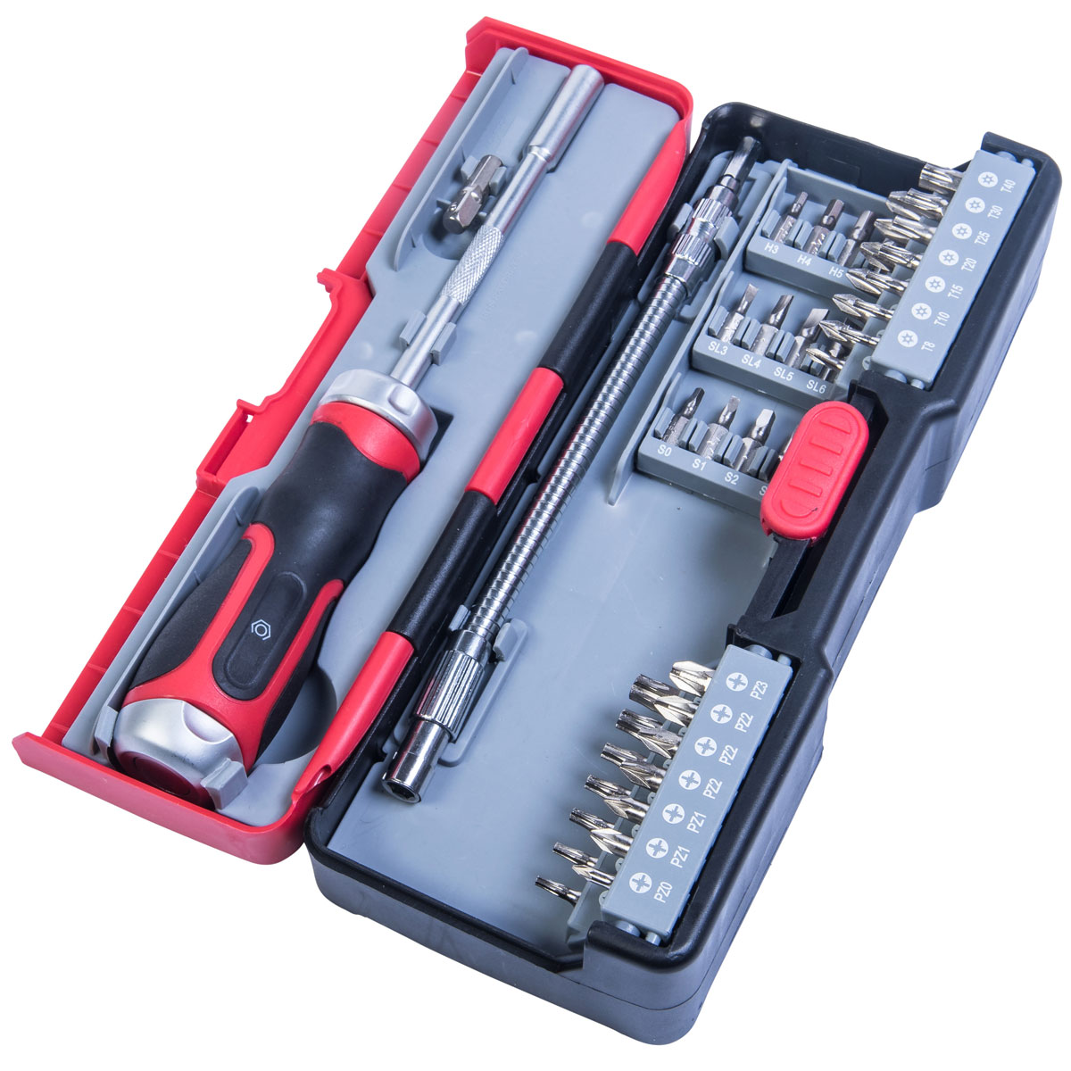 Krone  Bit-/Ratschenschraubendreherset 43