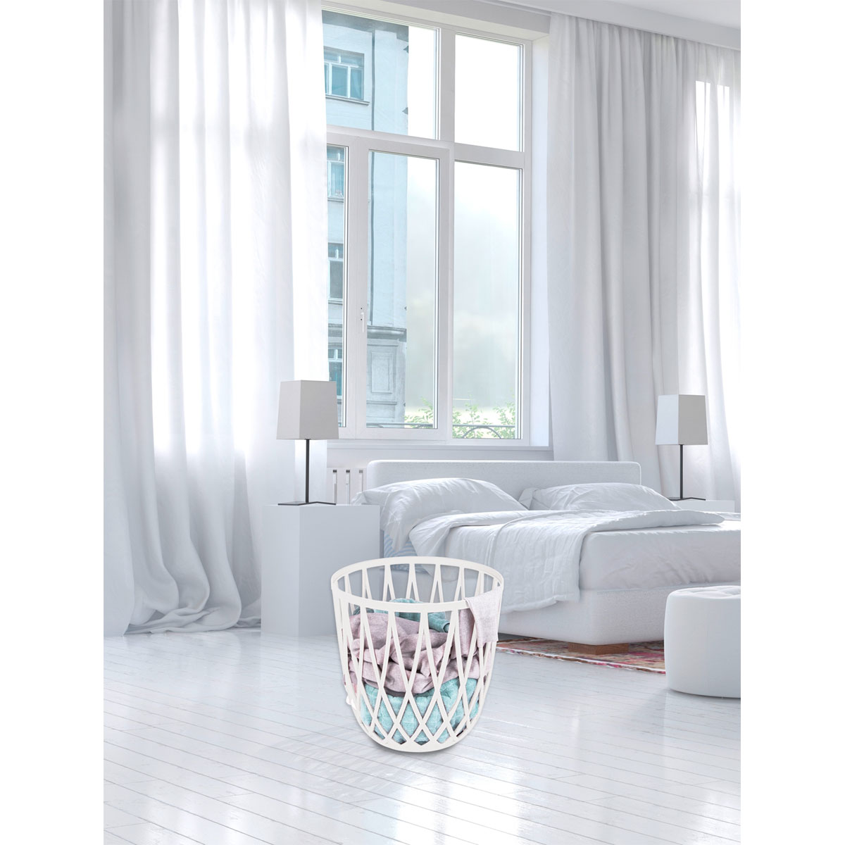 Wenko Badhocker Omio weiß Bild 3