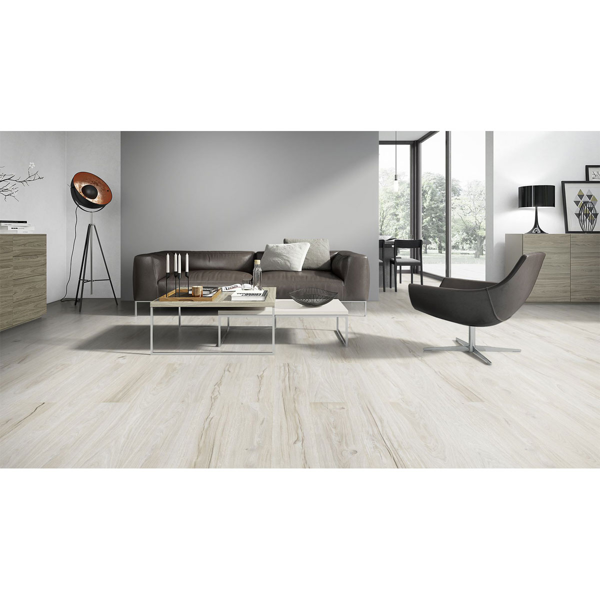 Classen Vinylboden Green Vinyl Eiche Alpin 1290 x 173 x 4 mm Bild 3