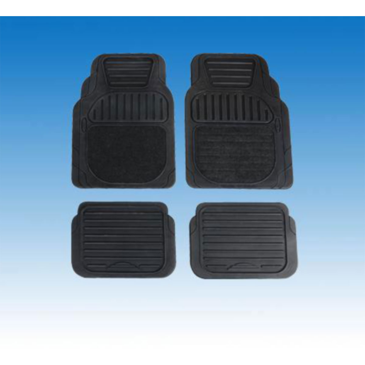 Cartrend  Auto Fußmatte Deluxe 4-teilig
