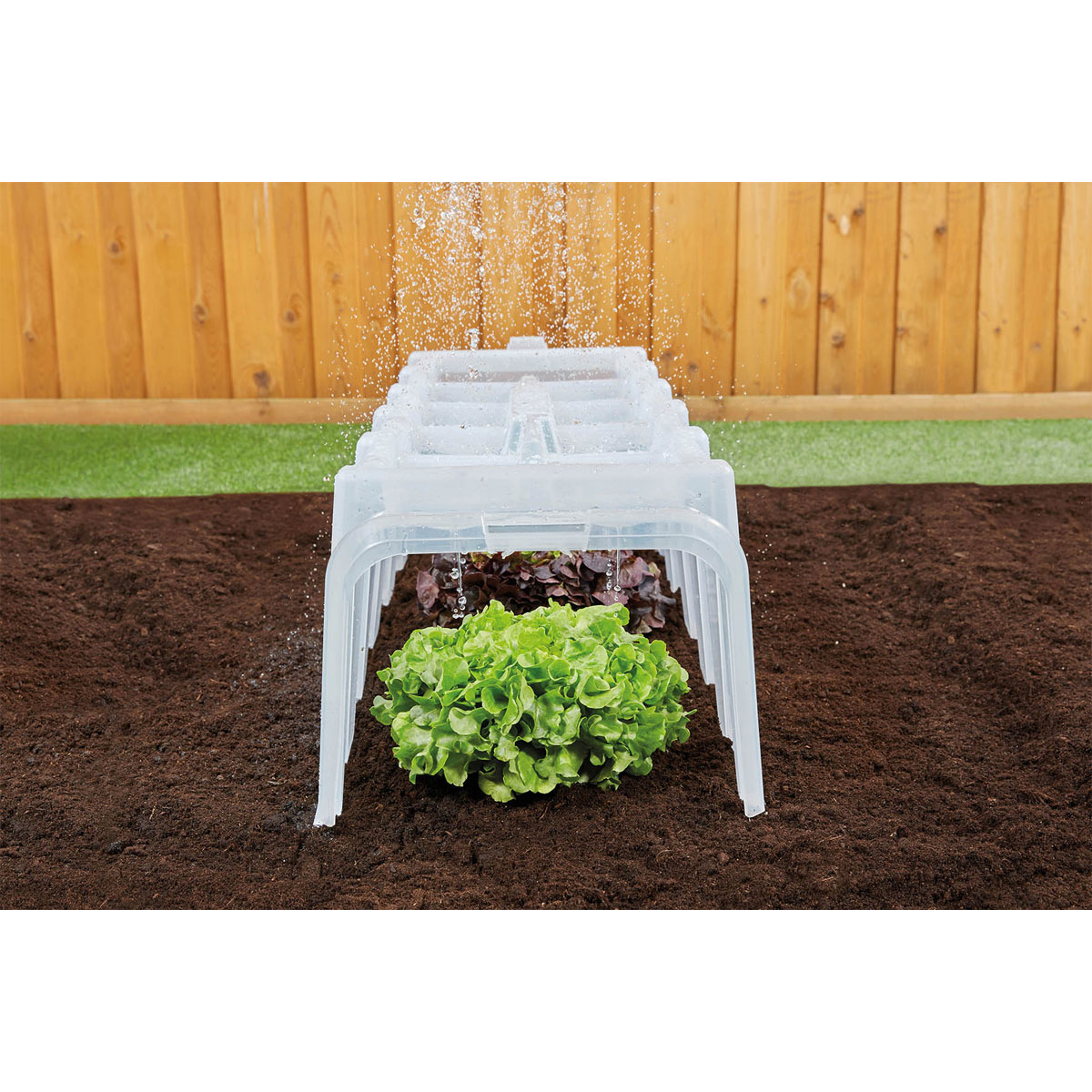 Garantia  Pflanztunnel Sunny 3er-Komplettset inkl. Endkappen und Bodenanker Bild 6