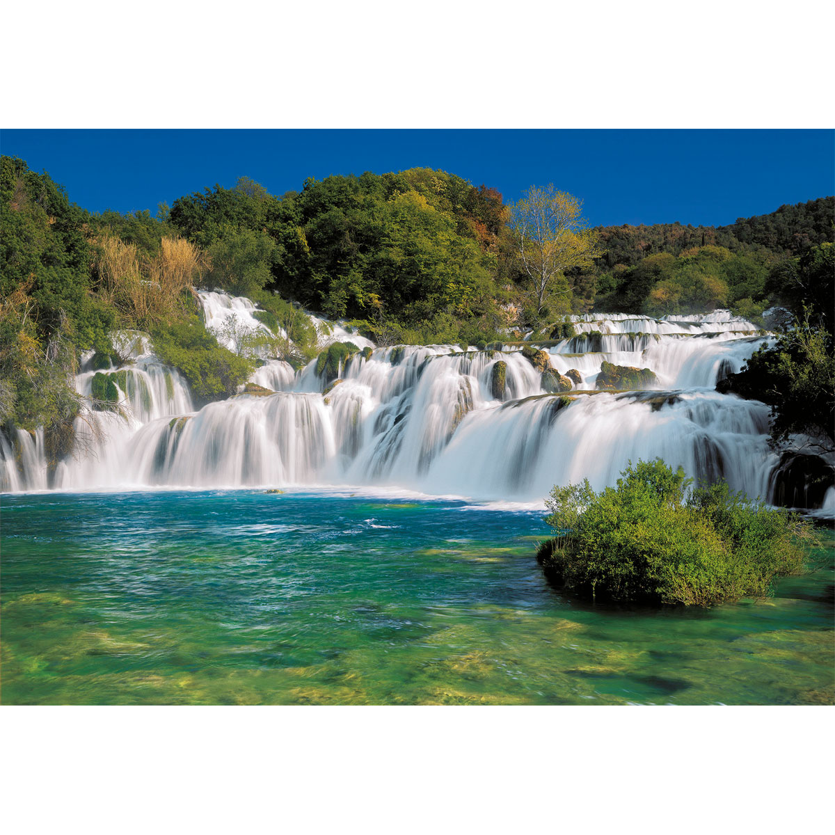 Komar  Papier Fototapete Krka Falls 368x254 cm Bild 2