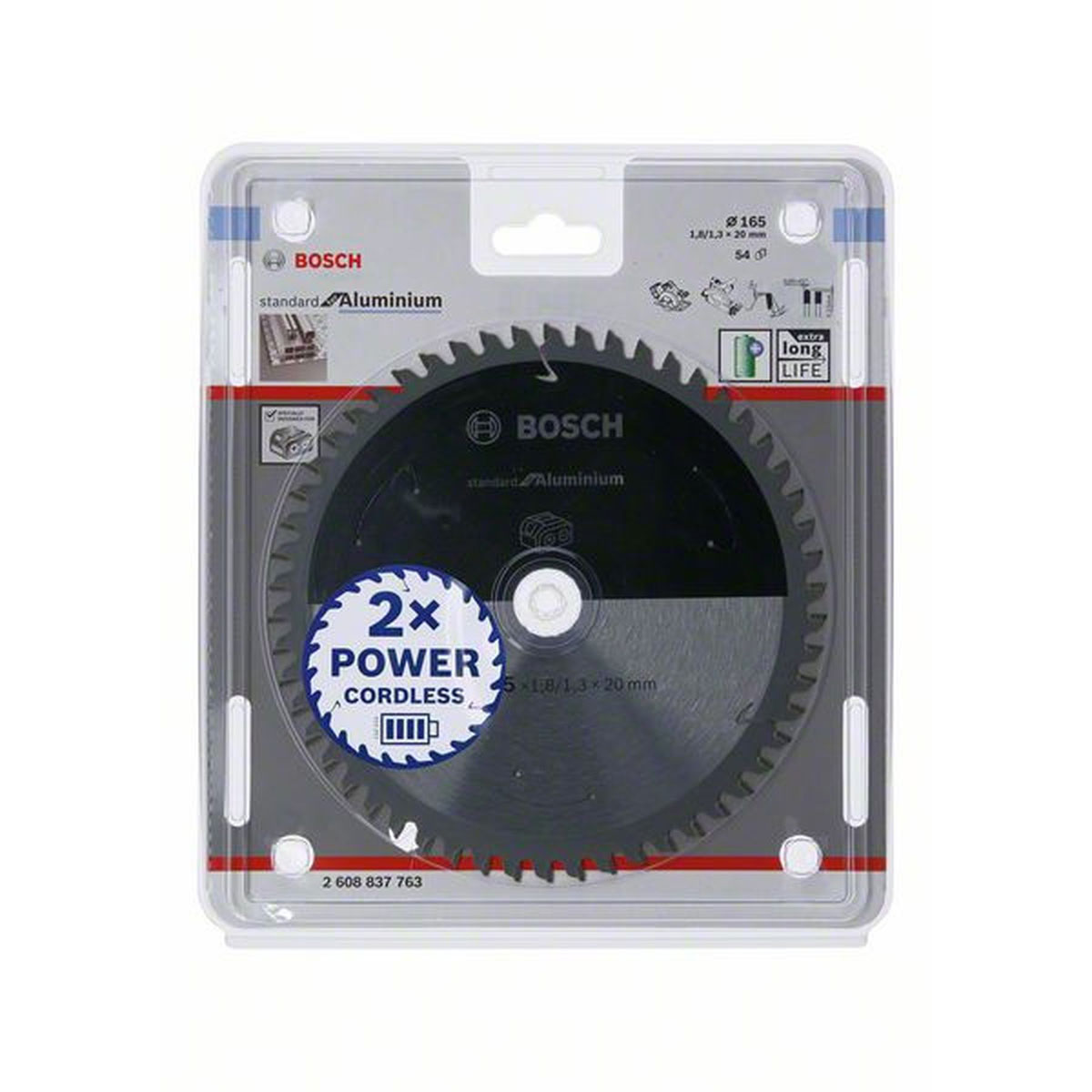 Bosch  Kreissägeblatt Durchmesser 165 x 1,8 mm für Aluminium Bild 1