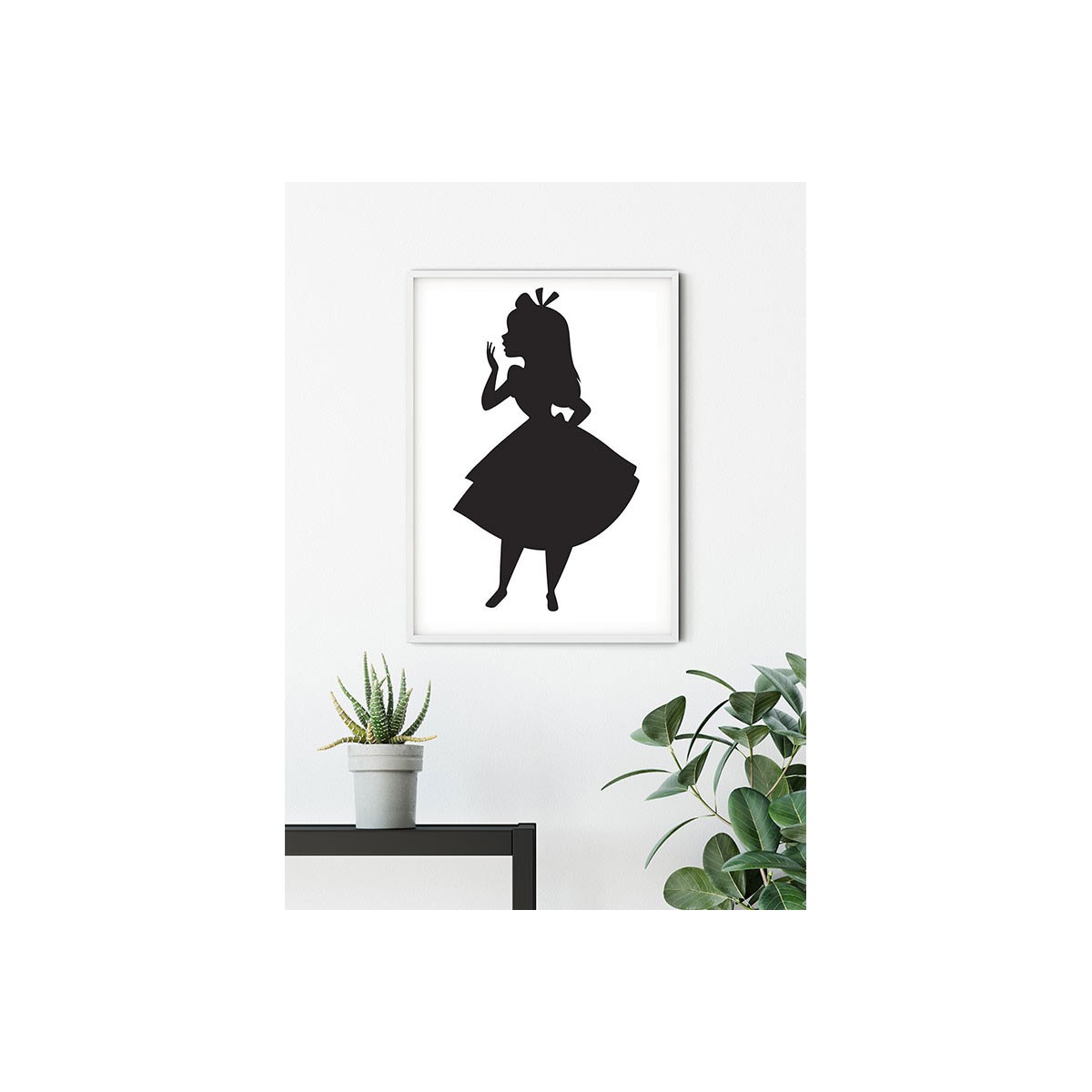 Komar  Wandbild Alice Silhouette 30x40 cm Bild 8