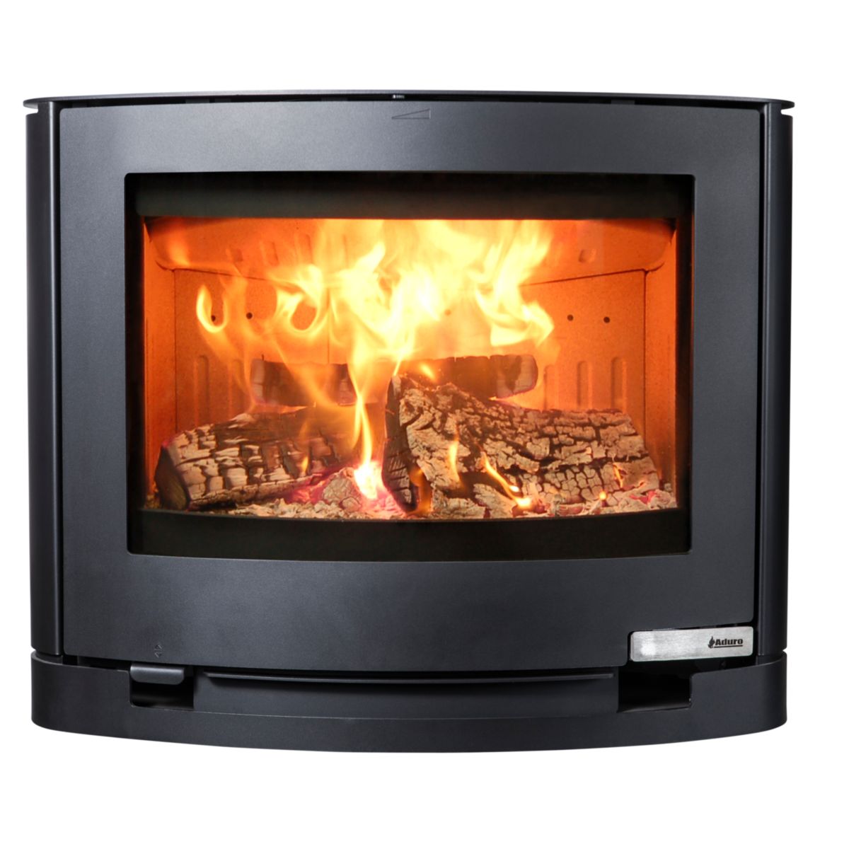 Kaminofen Aduro 15.3 mit Aduro Tronic, Wand montiert, elliptische Form