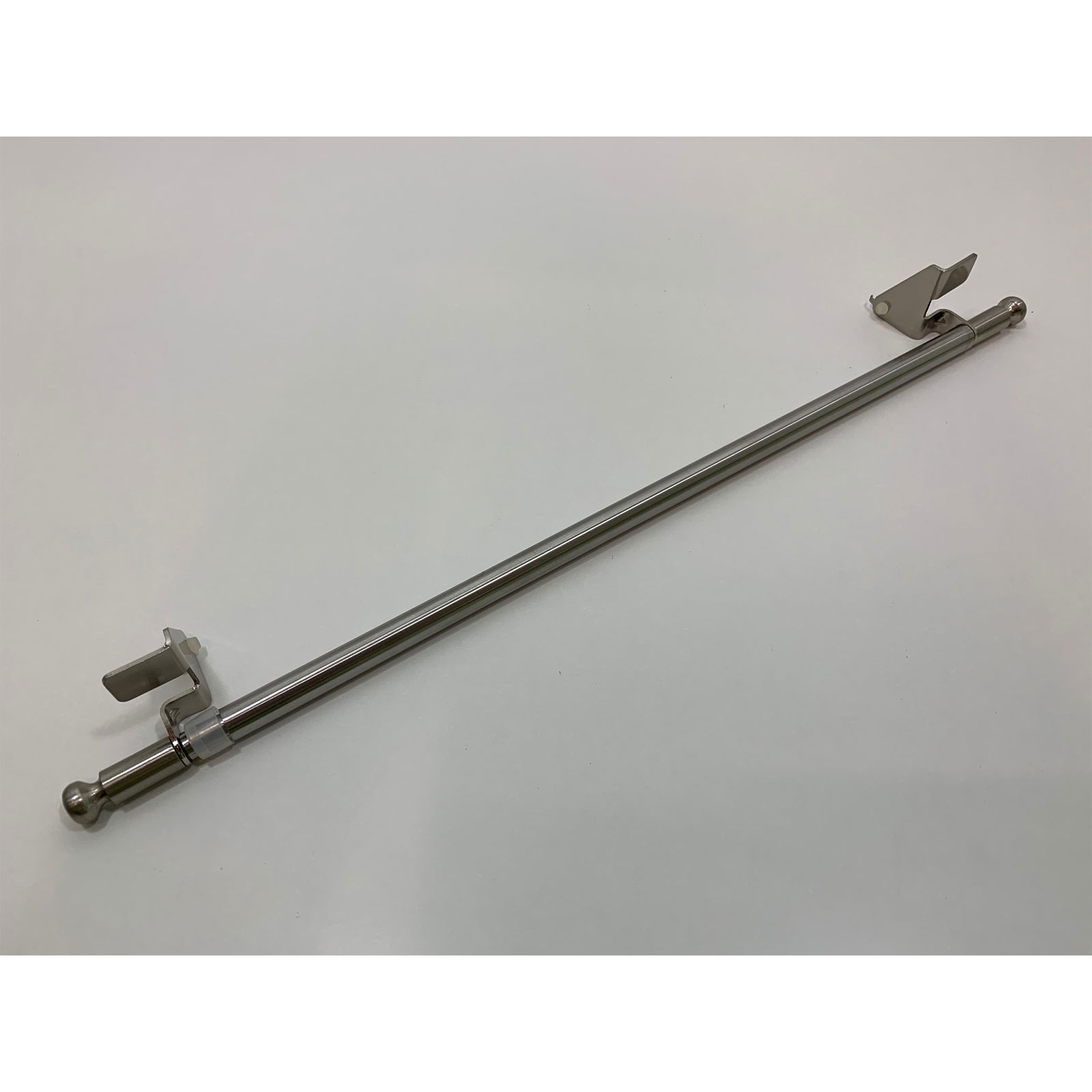 Gardinia Klemmstange Press und Go Filigrano Kugel 30-50 cm Edelstahl-Optik Bild 3