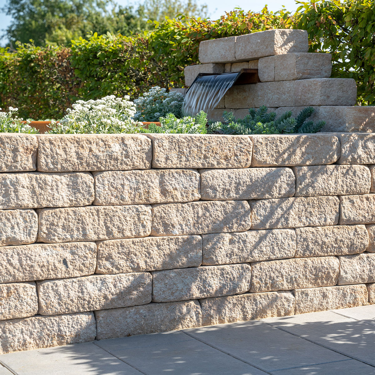 Diephaus  Mauerstein Cup-Antik Sandstein 50 x 25 x 15 cm Bild 2