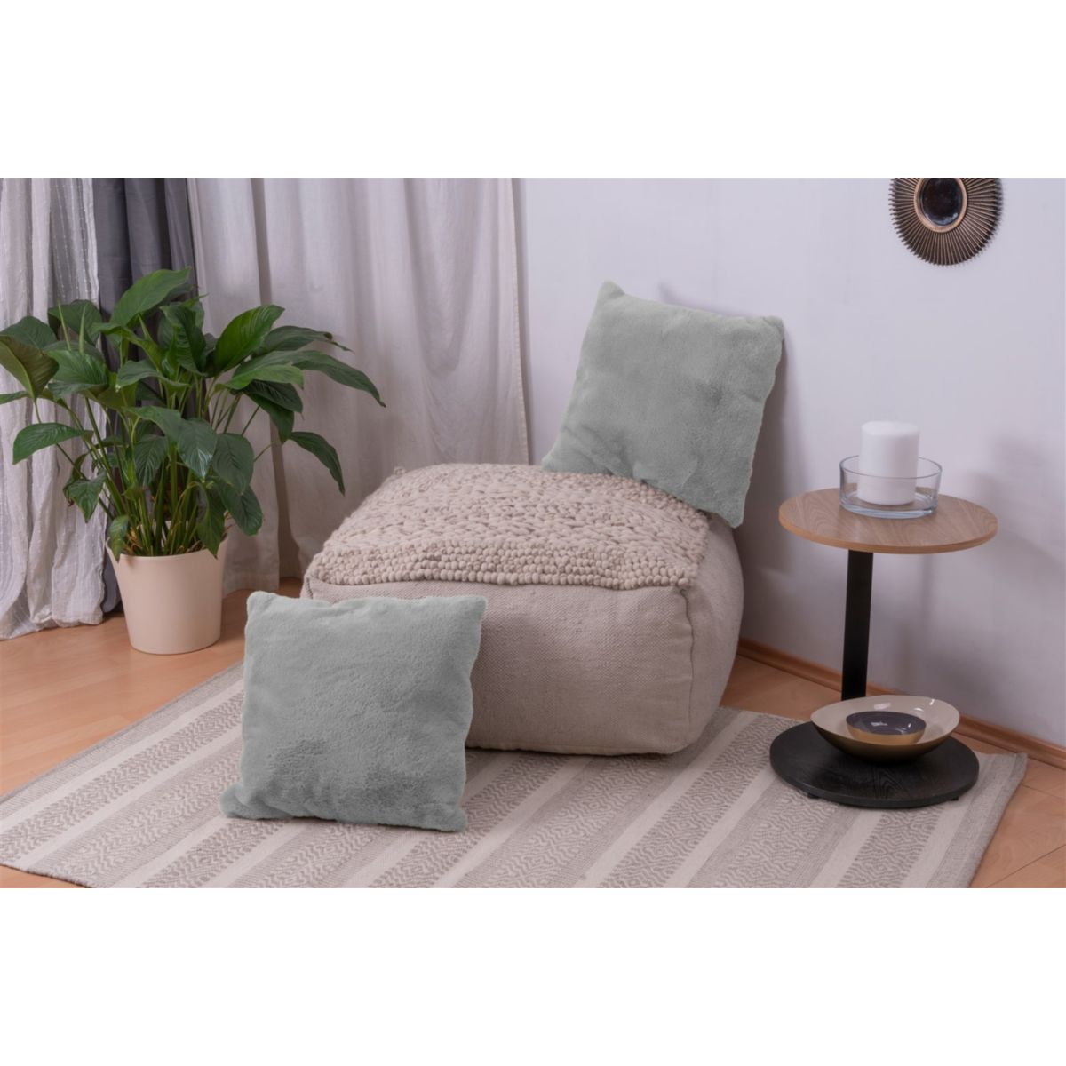 Dekokissen Aimee 525 2er-Set grau Bild 5