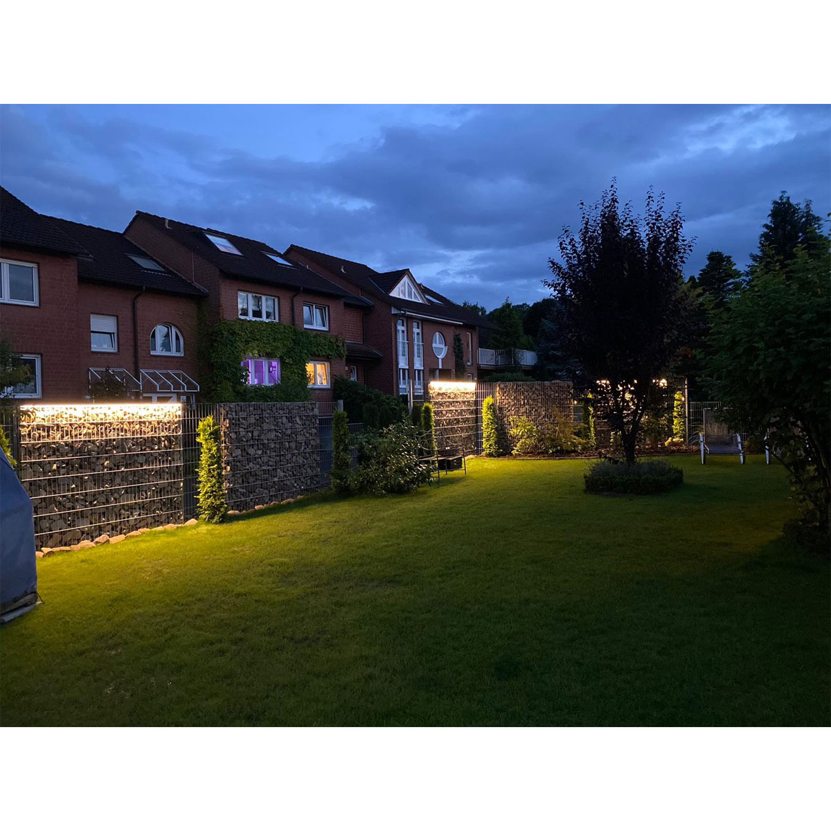 LyghtUp LED-Leuchtleiste fur Doppelstabmatten 246 cm anthrazit Bild 7