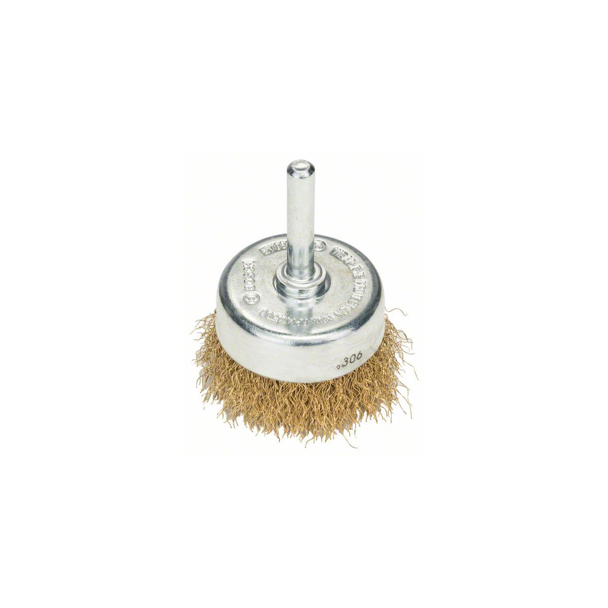 Bosch  Topfbürste 50 mm gewellt vermessingt