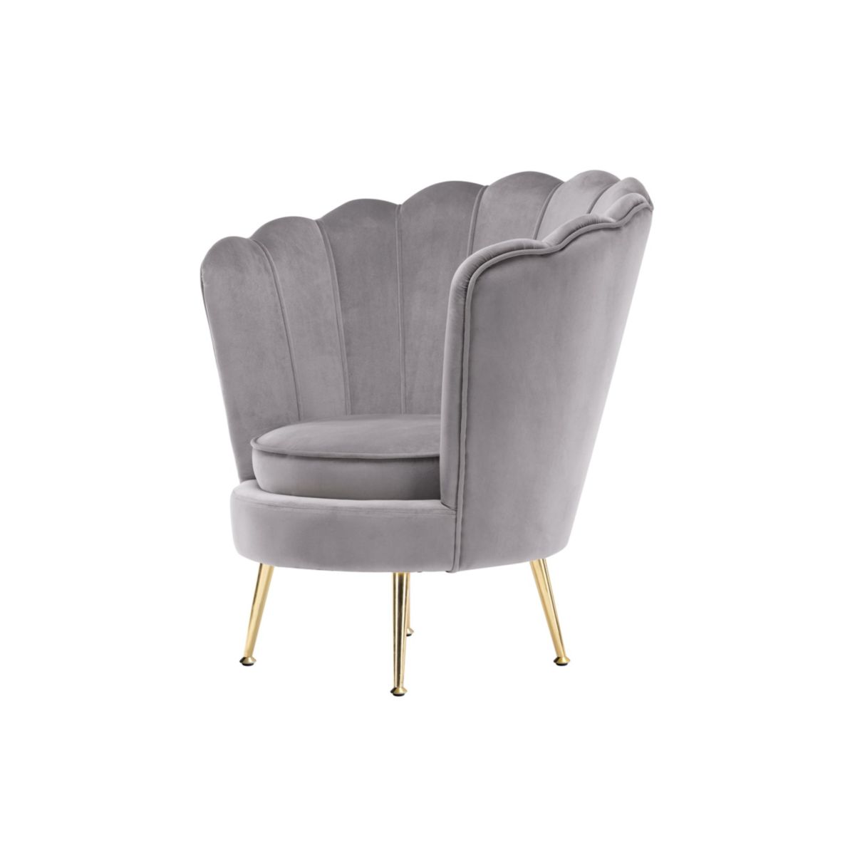 Sofa / Sessel Barbara 125 Grau / Taupe