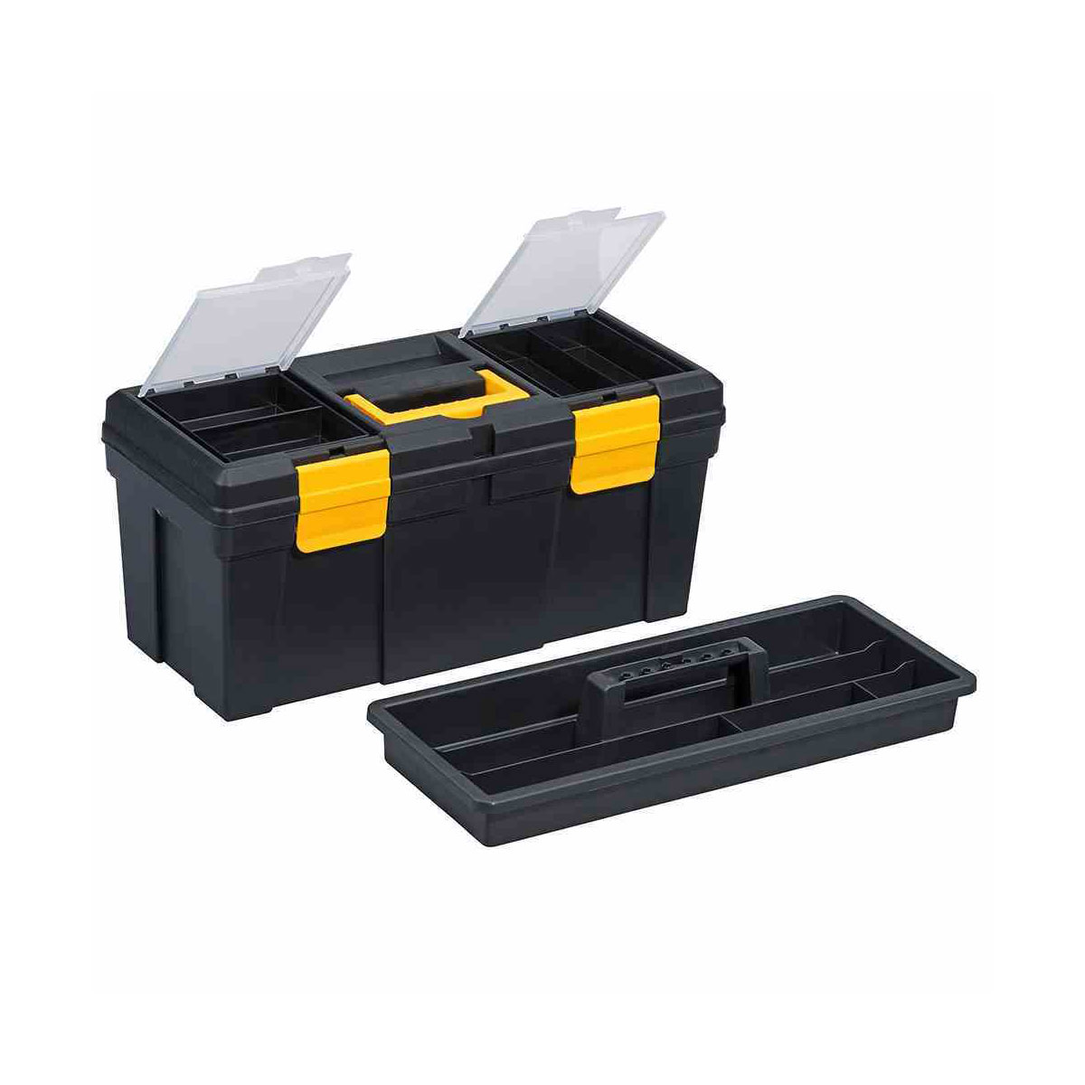 Ironside Werkzeugkasten 51 x 24 cm schwarz