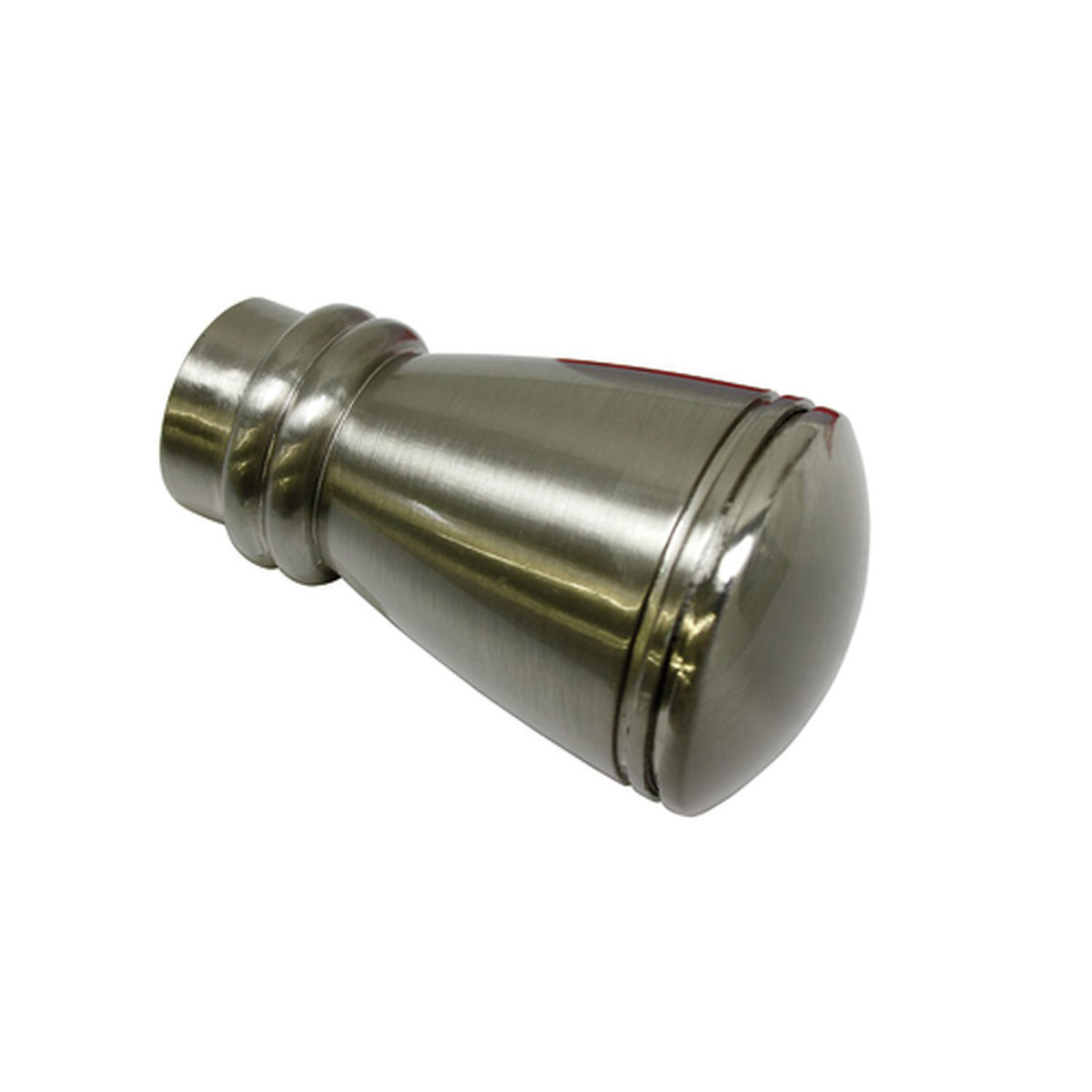 Gardinia Endstück Chicago Siro für Durchmesser 20 mm Edelstahl-optik