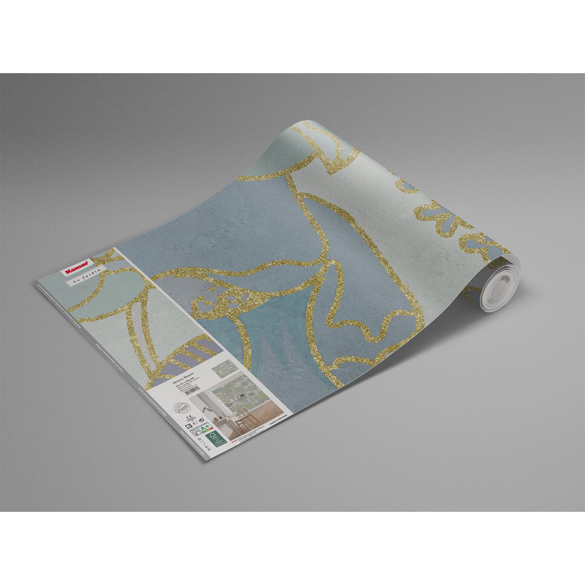 Komar  Vlies Fototapete Groovy Bloom 300x250 cm Bild 8