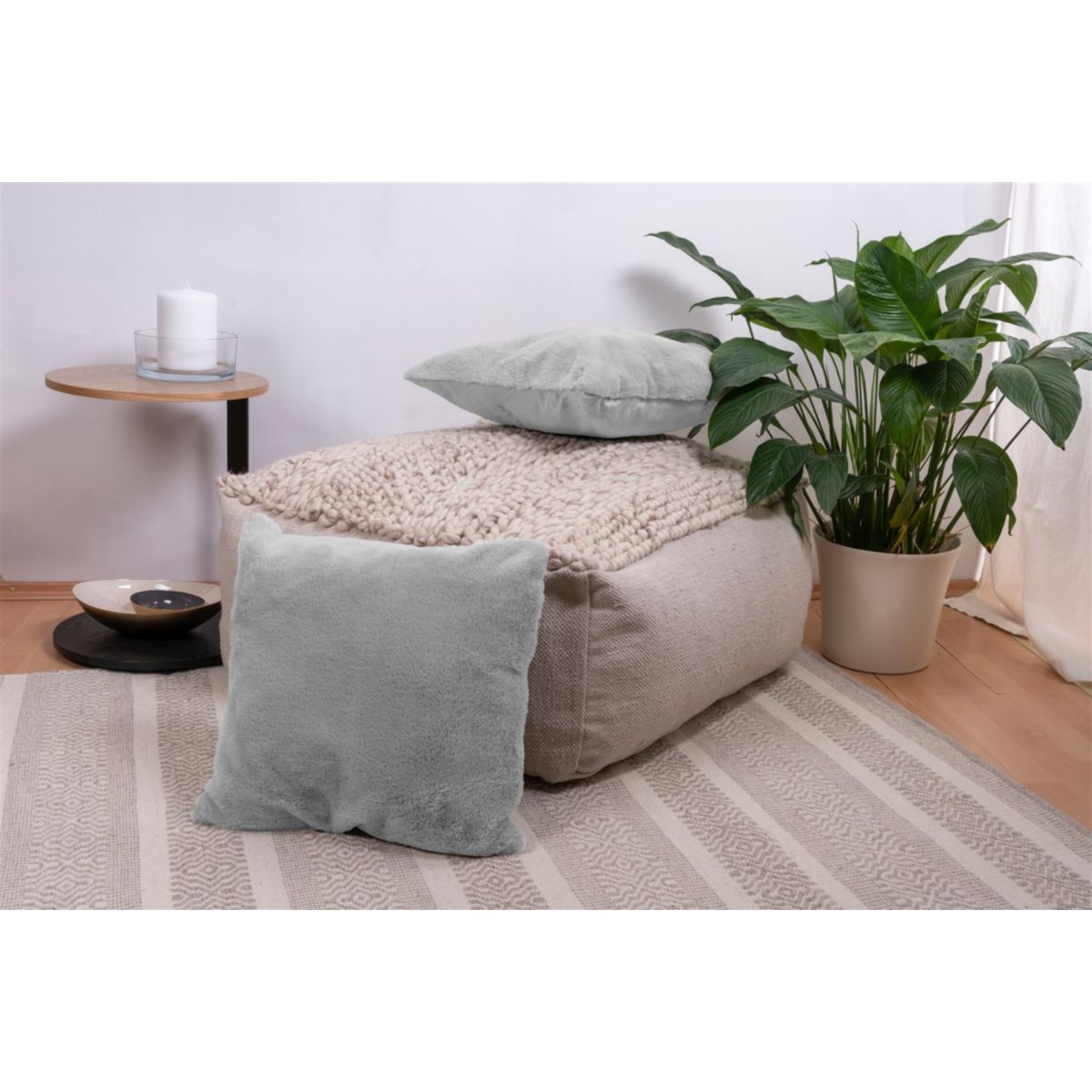 Dekokissen Aimee 525 2er-Set grau Bild 4