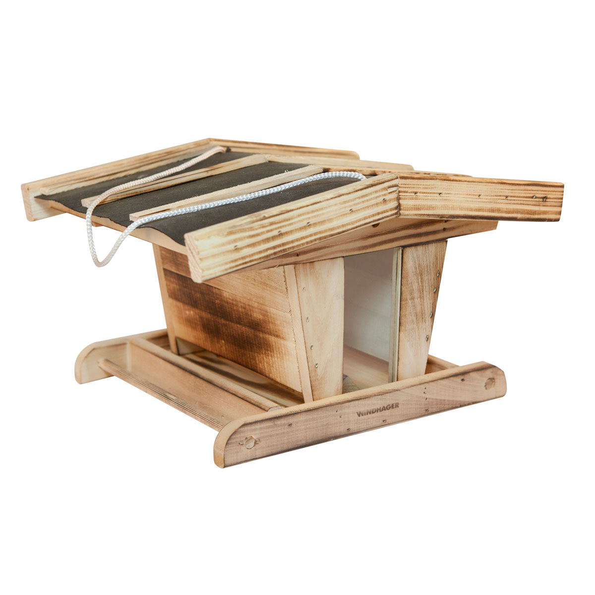 Windhager Vogelfuttersilo Chalet 19,5 x 24,5 x 31,5 cm
