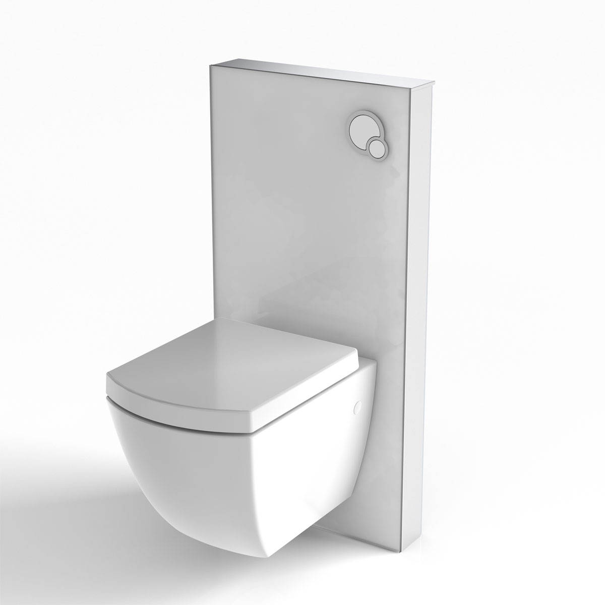 Valblue Spülrandloses Wand WC-Set 3- teilig eckig Bild 3