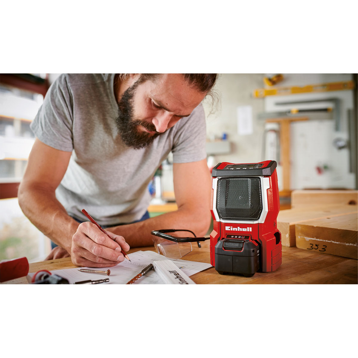 Einhell Akku-Radio TE-CR 18 Li Solo kein Akku Bild 3