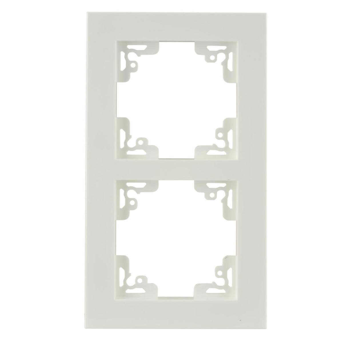 Abdeckrahmen Melbourne 2-fach alpinwei Serie 701