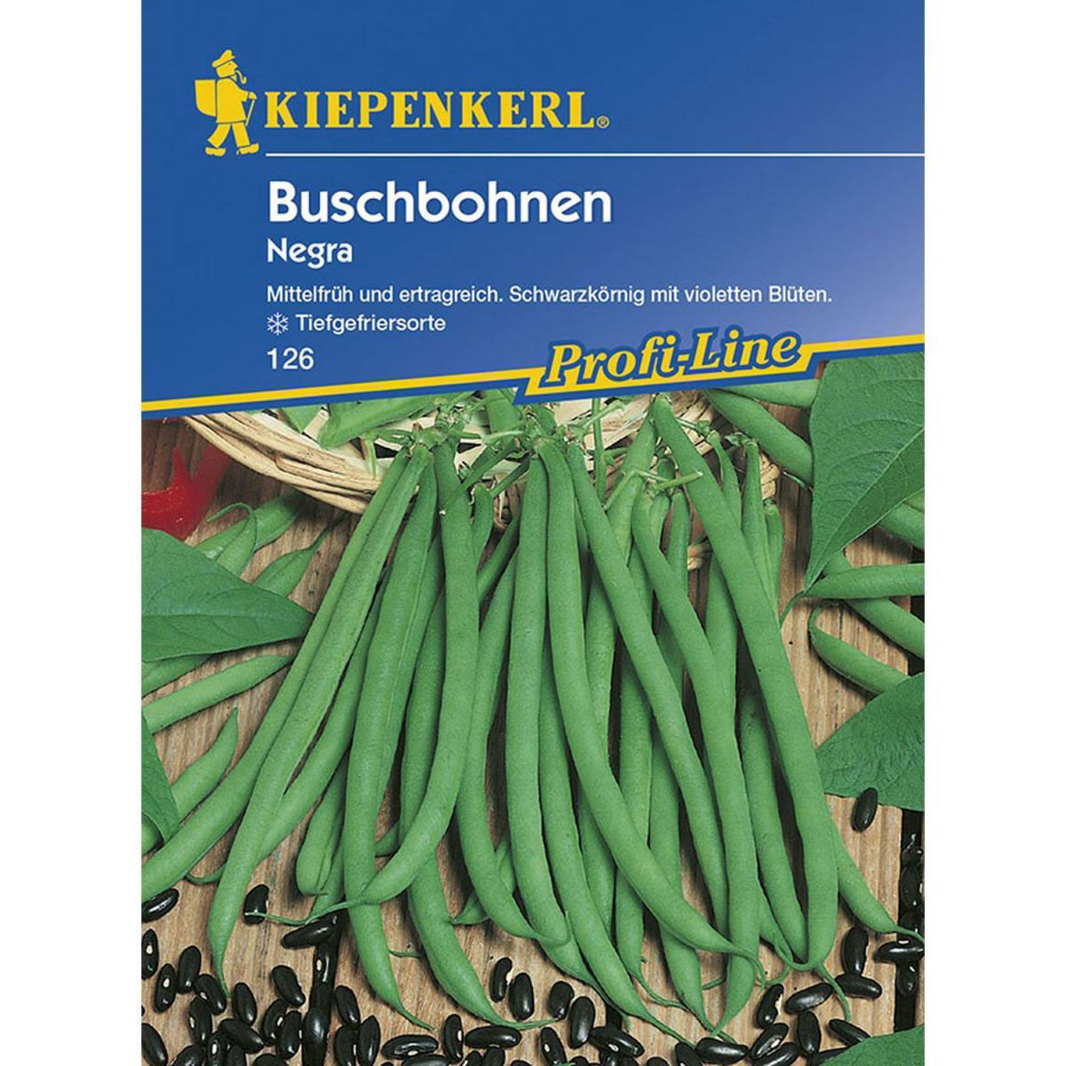 Kiepenkerl Buschbohnen Negra Profi-Line Bild 1
