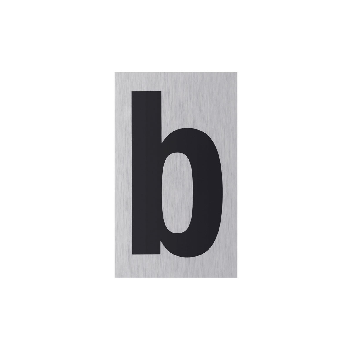 Metafranc Hausnummer b schwarz