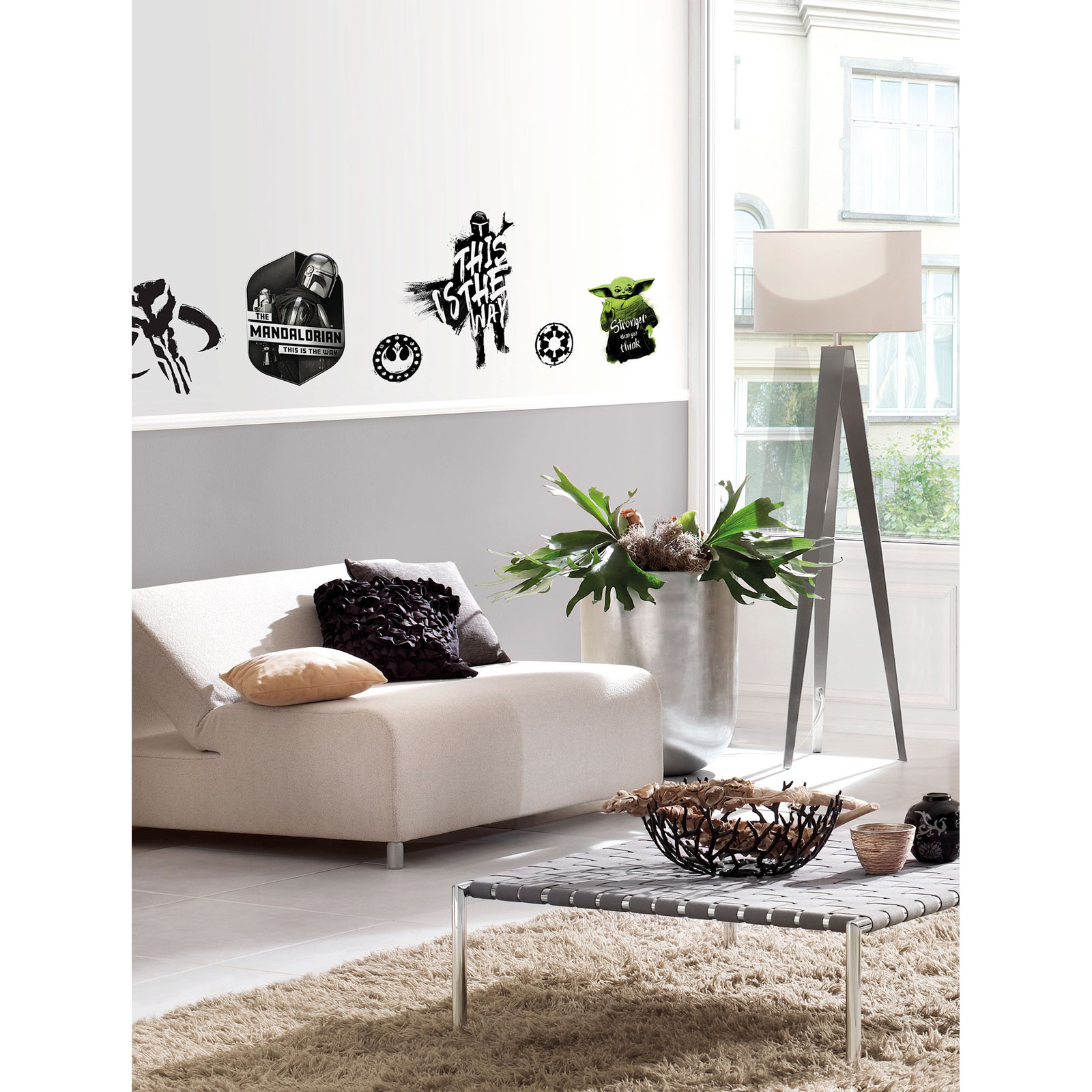 Komar  Wandtattoo Mandalorian Legend 50x70 cm Bild 1