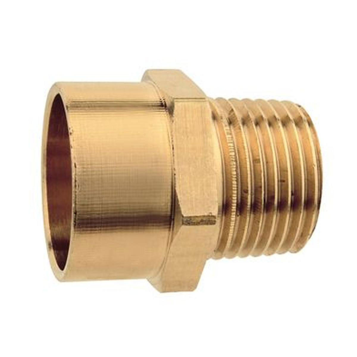 Kirchhoff Übergangsnippel 15 mm x ½ AG