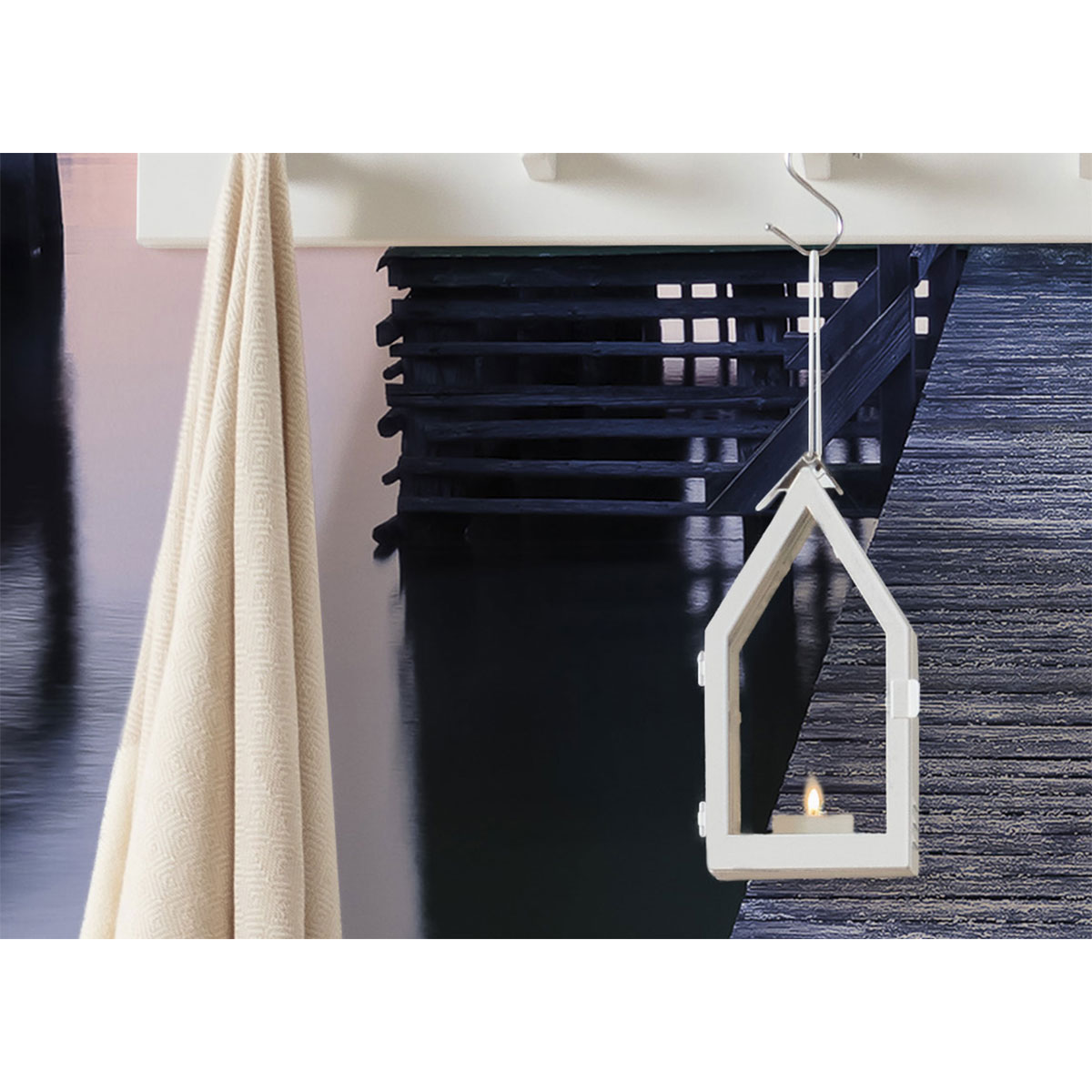 Komar  Vlies Fototapete Das grüne Bootshaus 200x280 cm Bild 3