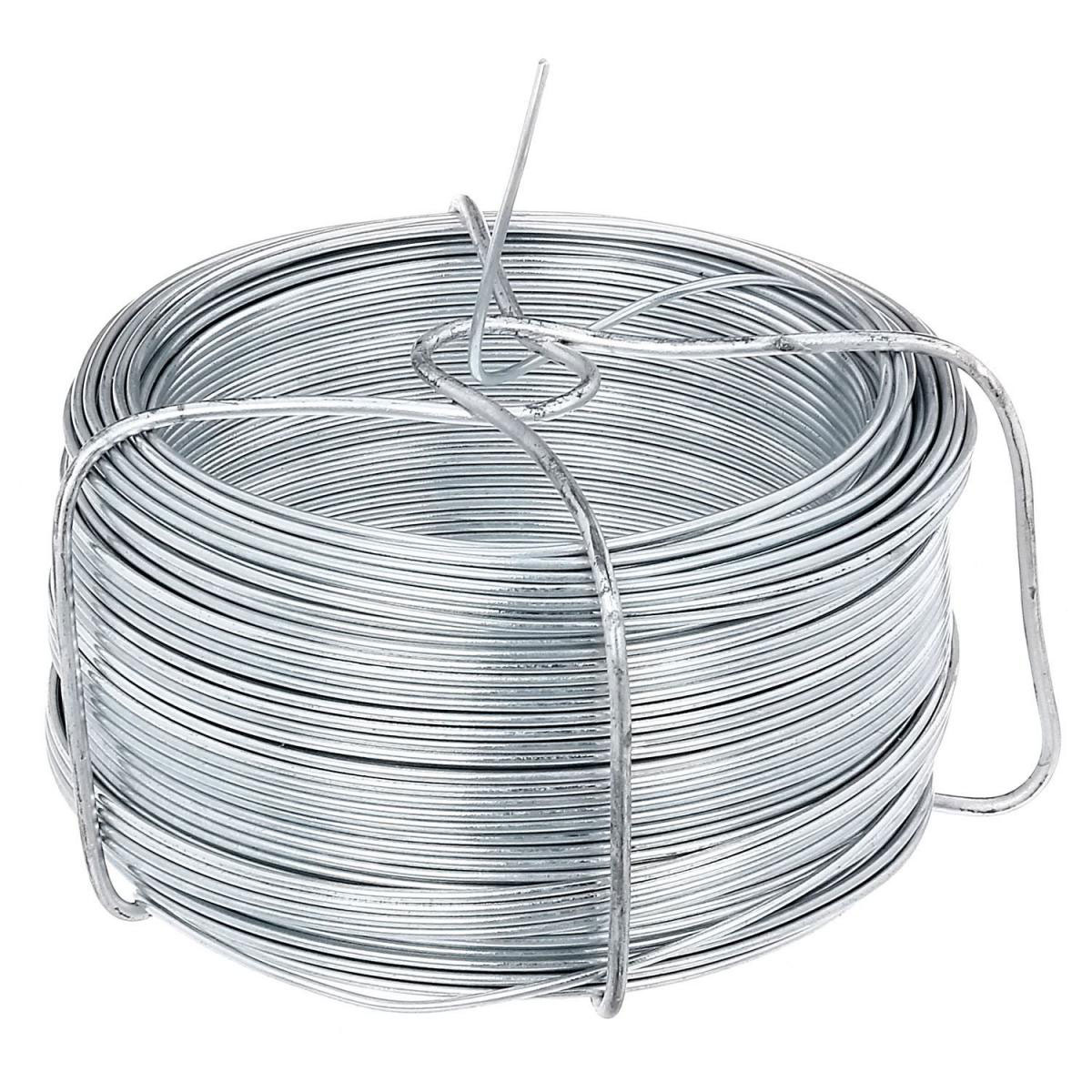 GAH Alberts Drahtspule verzinkt 50 Meter Stärke 1,3 mm