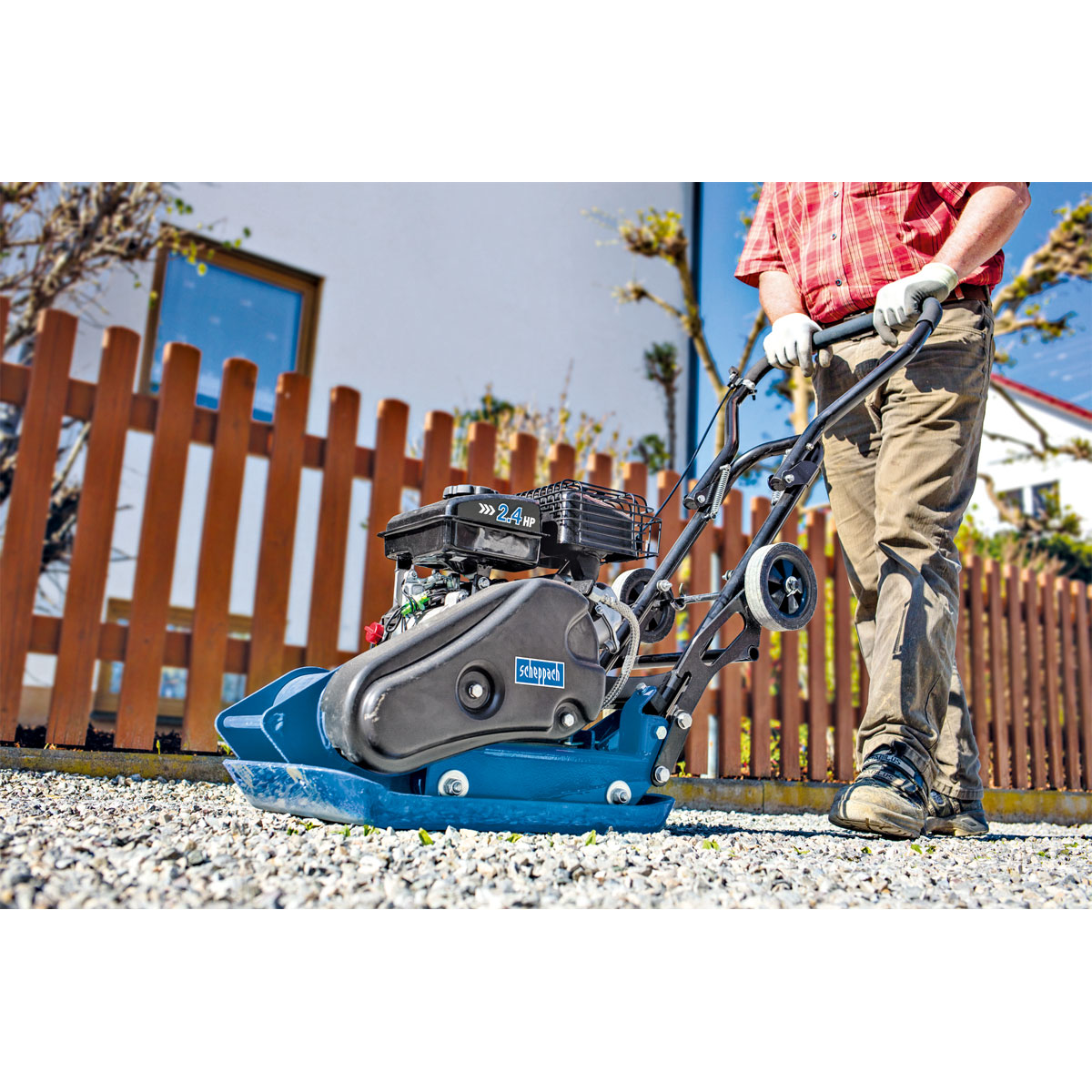 Scheppach Rüttelplatte HP800s Bild 6