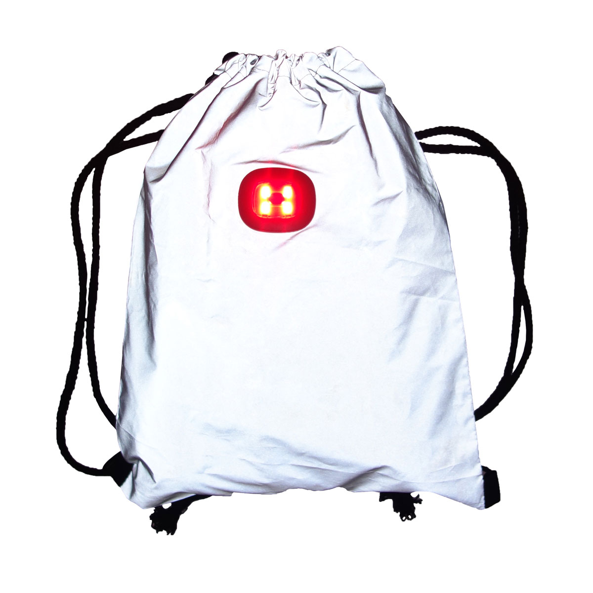 Rucksack reflektierend mit LED Lampe Bild 3