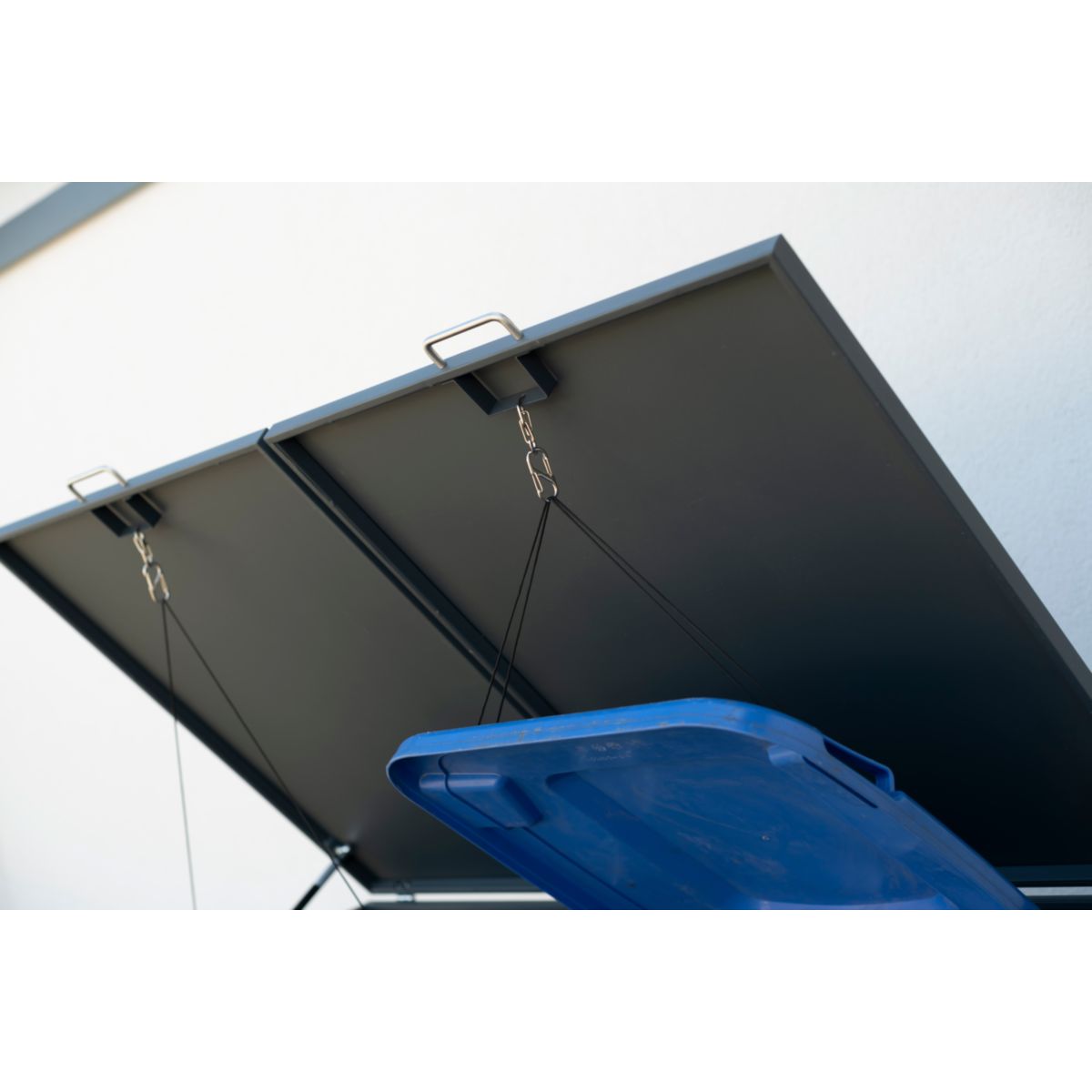 Westmann Mülltonnenbox Kubus 2x 240 L 80x132x116 cm Bild 8