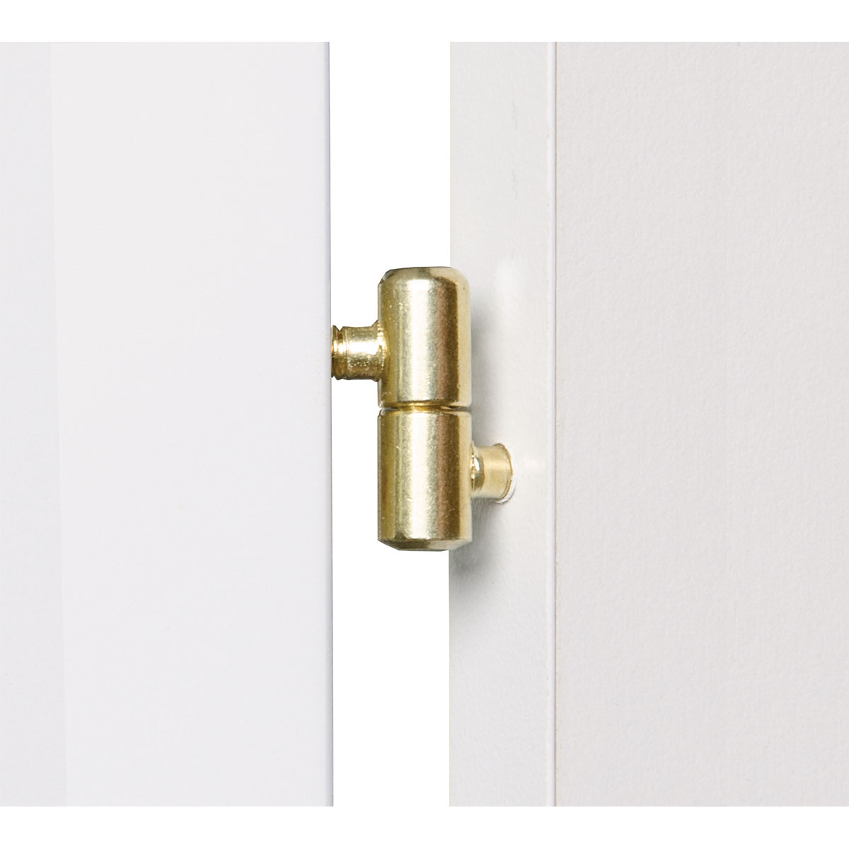 Suki Einbohrband Stahl Durchmesser 0,9x Durchmesser 5,4 x 2,5 cm vermessingt 2 Stück Bild 2