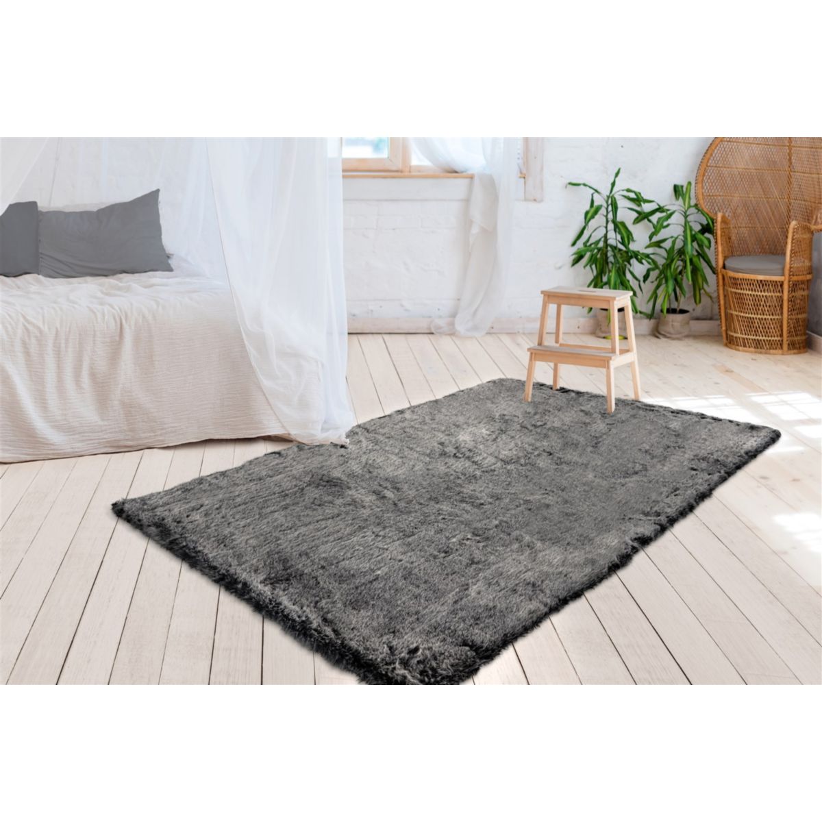 Tender 125 Anthrazit 120cm x 170cm Bild 2