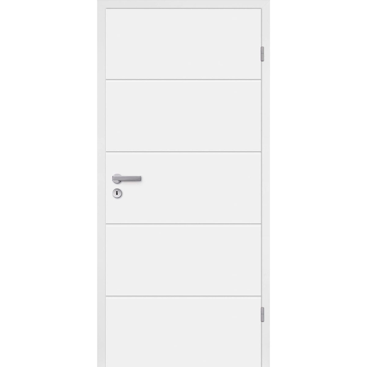 Borne Zimmertür Fila 5 Weißlack 86 x 198,5 cm DIN rechts