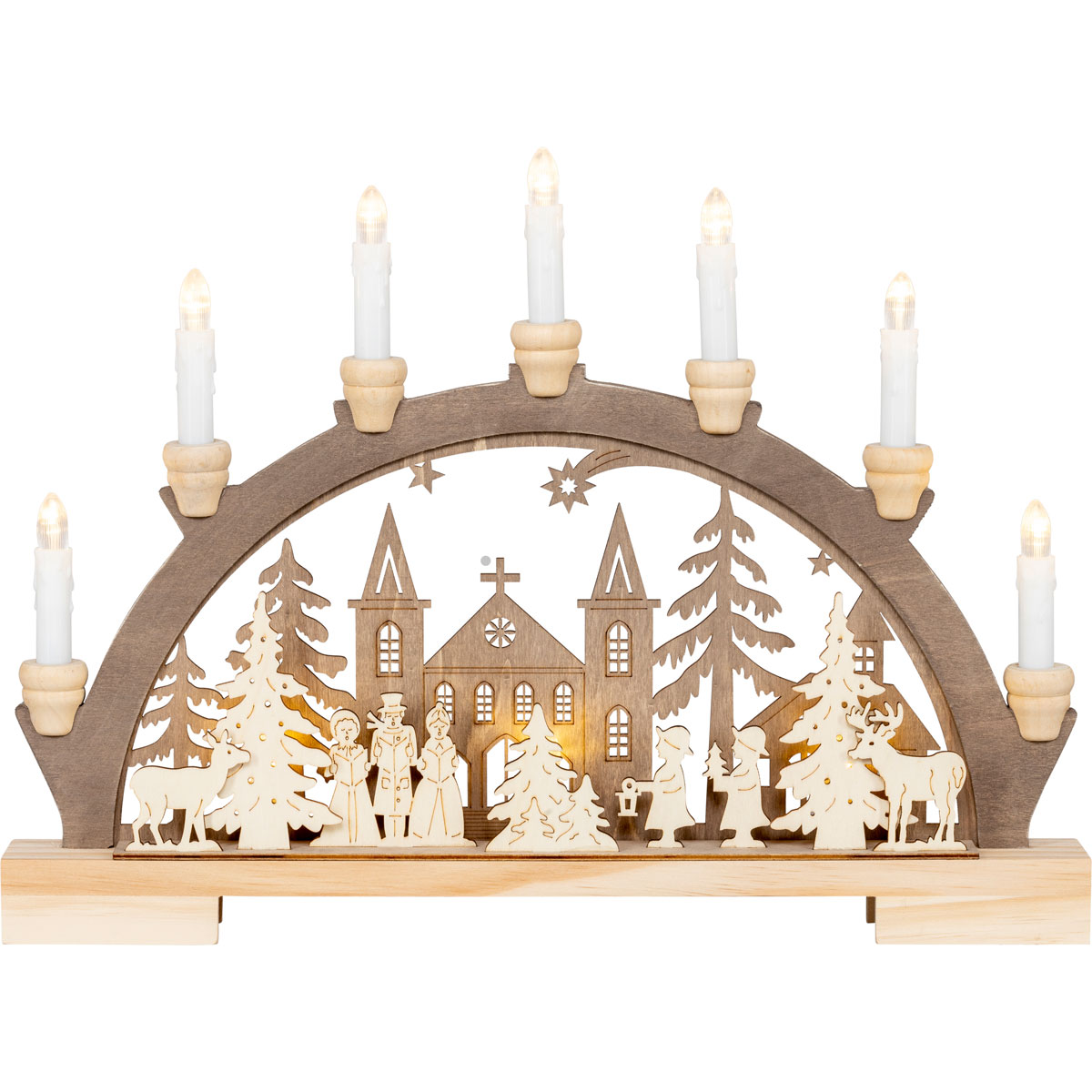 LED-Lichterbogen Vor dem Dorn