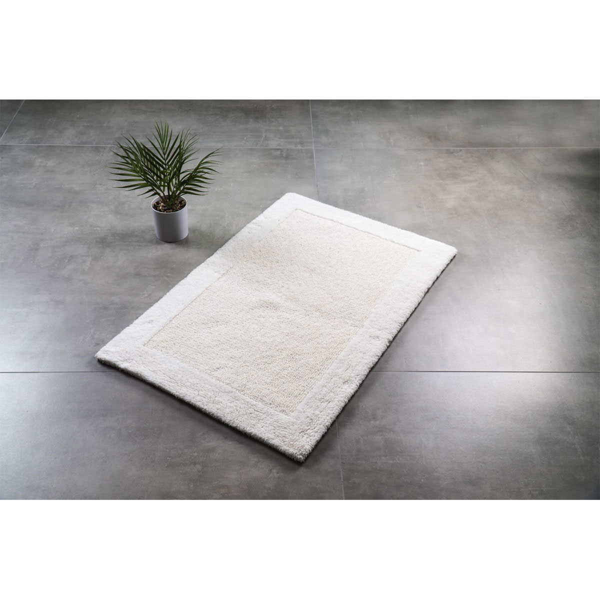 Ridder  Badezimmerteppich Amelie ca 70 x 120 cm weiß Bild 2