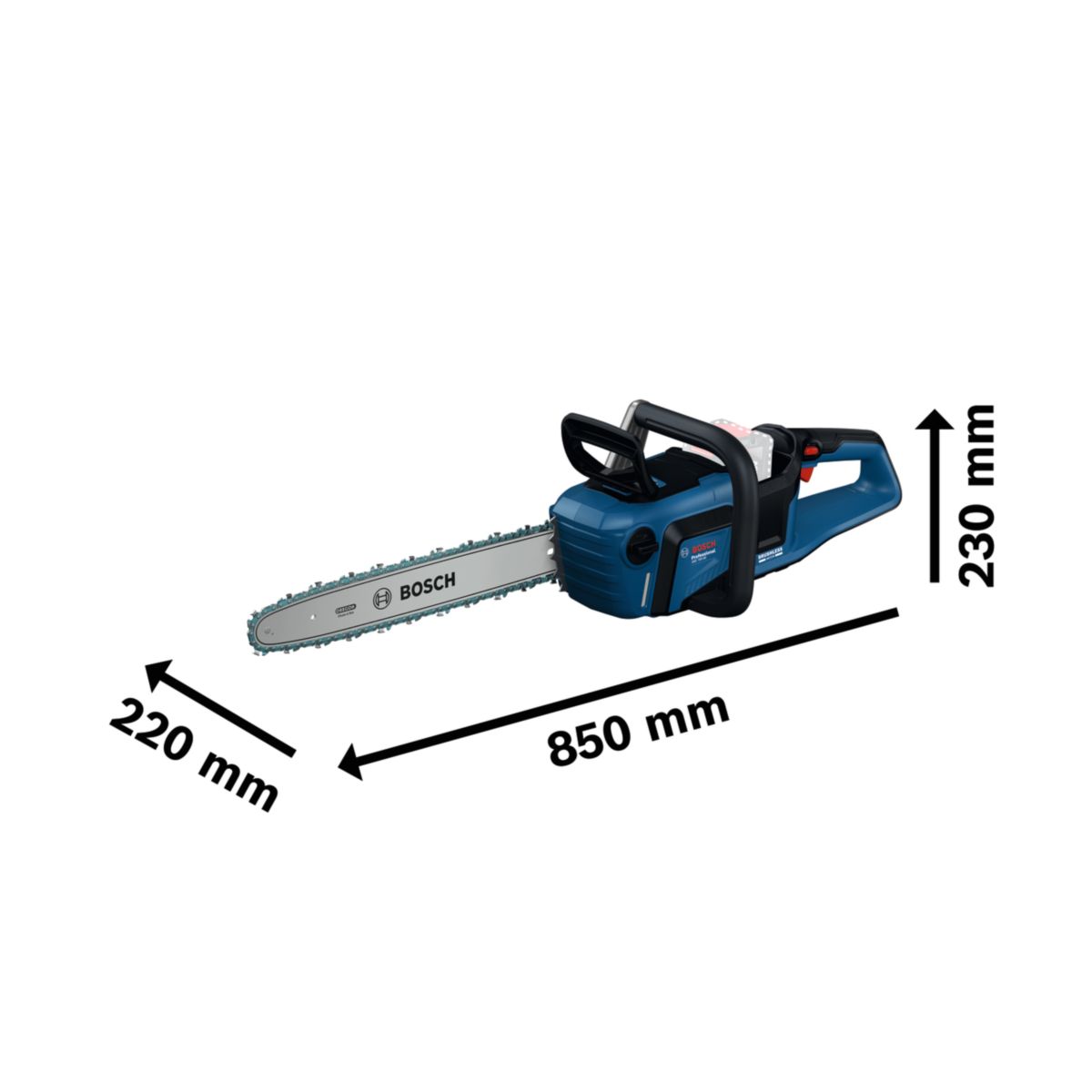 Bosch Professional Akku-Kettensäge GKE 18V-40 Bild 11