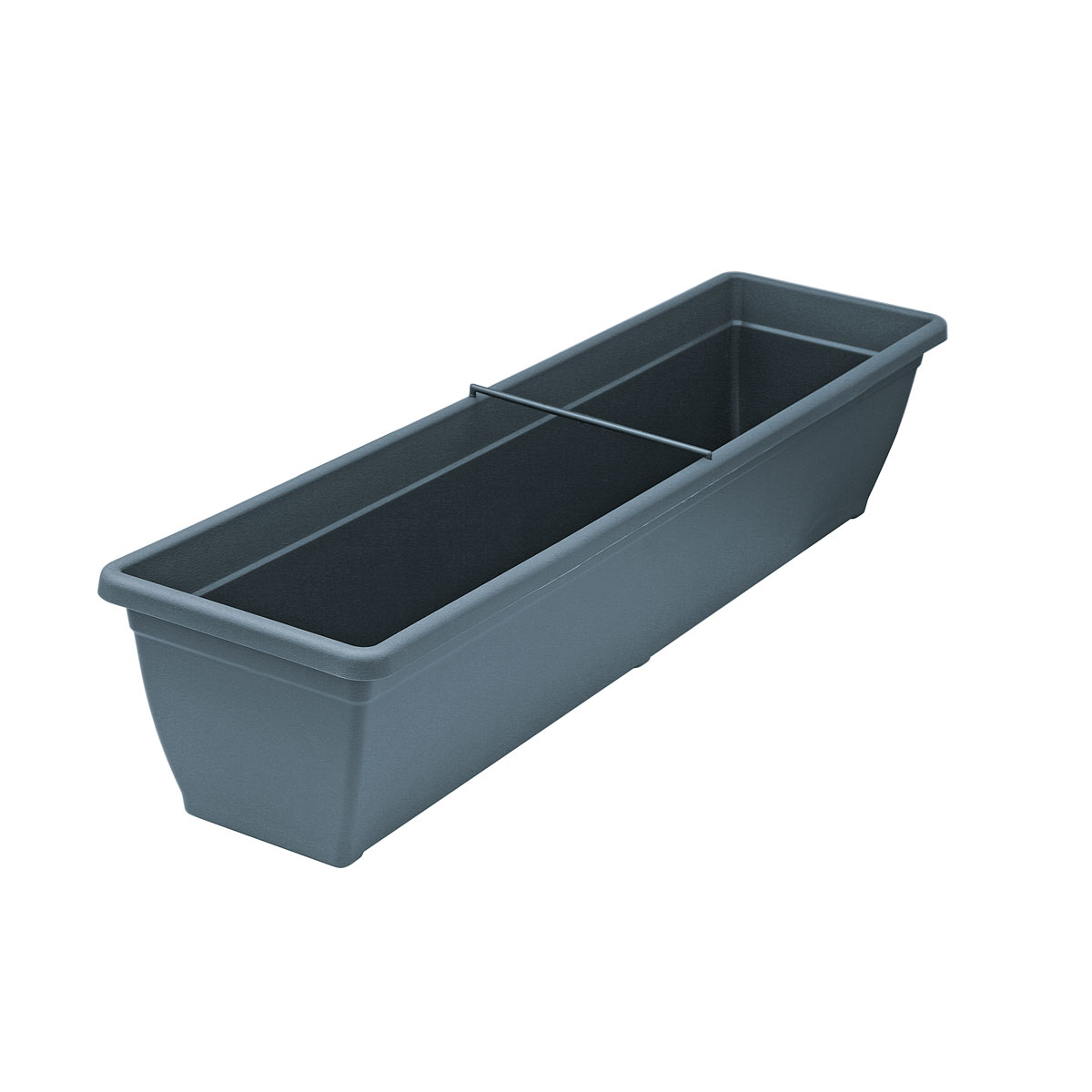 Balkonkasten Toscana ca 19,5 x 60 cm anthrazit