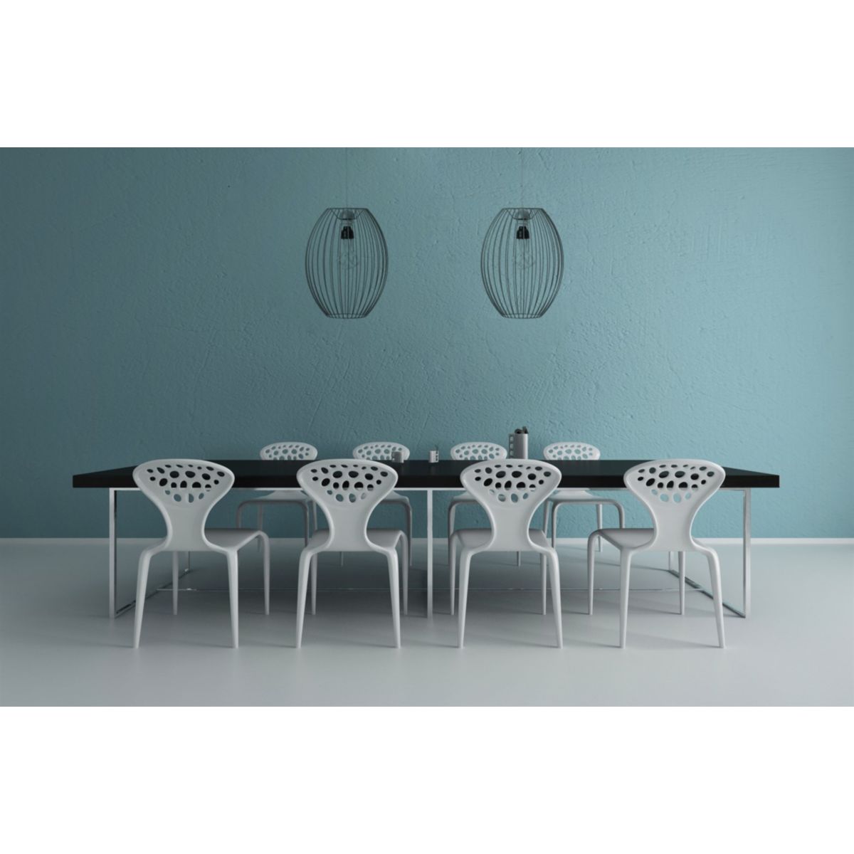 Hängelampe Olivia 110 silber Bild 3