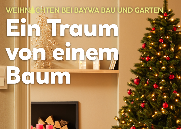 Künstlicher beleuchteter Weihnachtsbaum